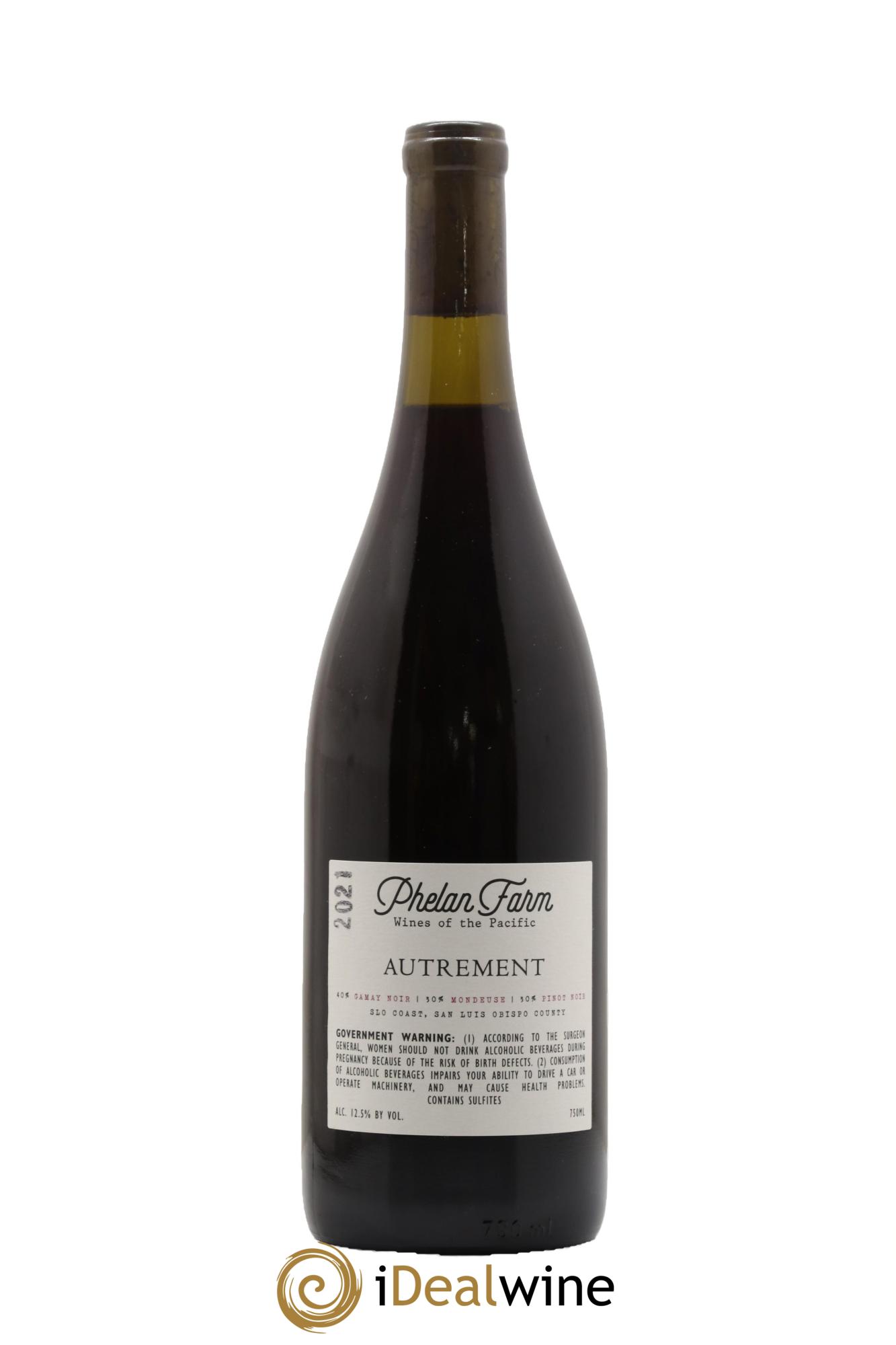 San Luis Obispo Coast Phelan Farm Autrement  2021 - Posten von 1 Flasche - 1