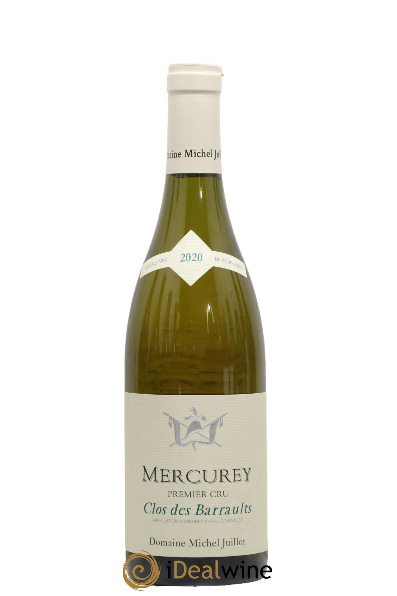 Mercurey 1er Cru Clos des Barraults Michel Juillot (Domaine) 2020 - Lot de 1 bouteille - 0