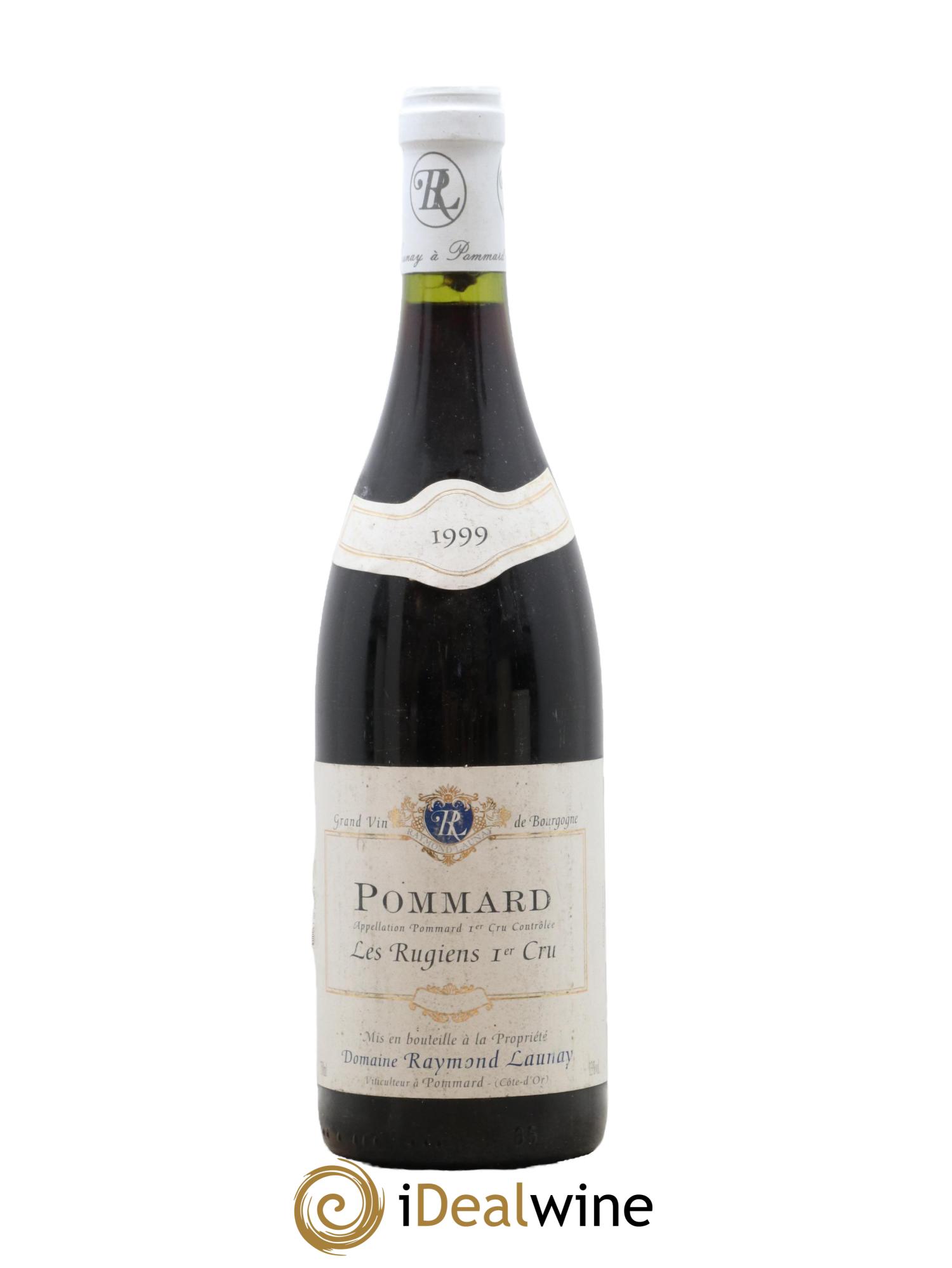 Pommard 1er Cru Les Rugiens Domaine Launay 1999 - Lot de 1 bouteille - 0