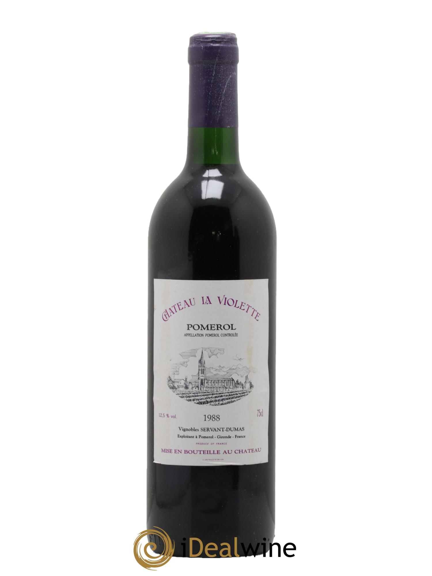 Château la Violette 1988 - Posten von 1 Flasche - 0