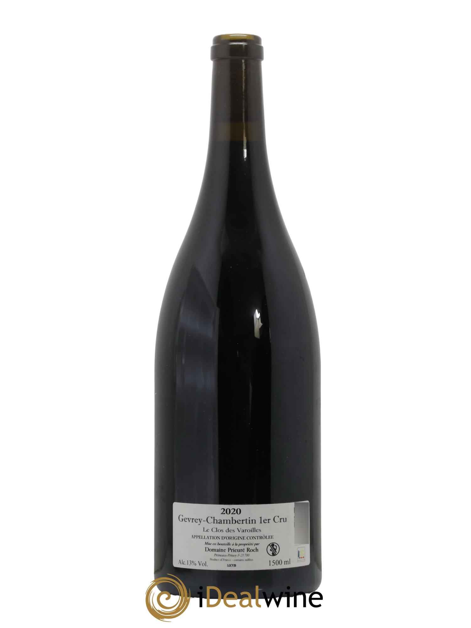 Gevrey-Chambertin 1er Cru Le Clos des Varoilles Monopole Prieuré Roch 2020 - Lotto di 1 magnum - 1