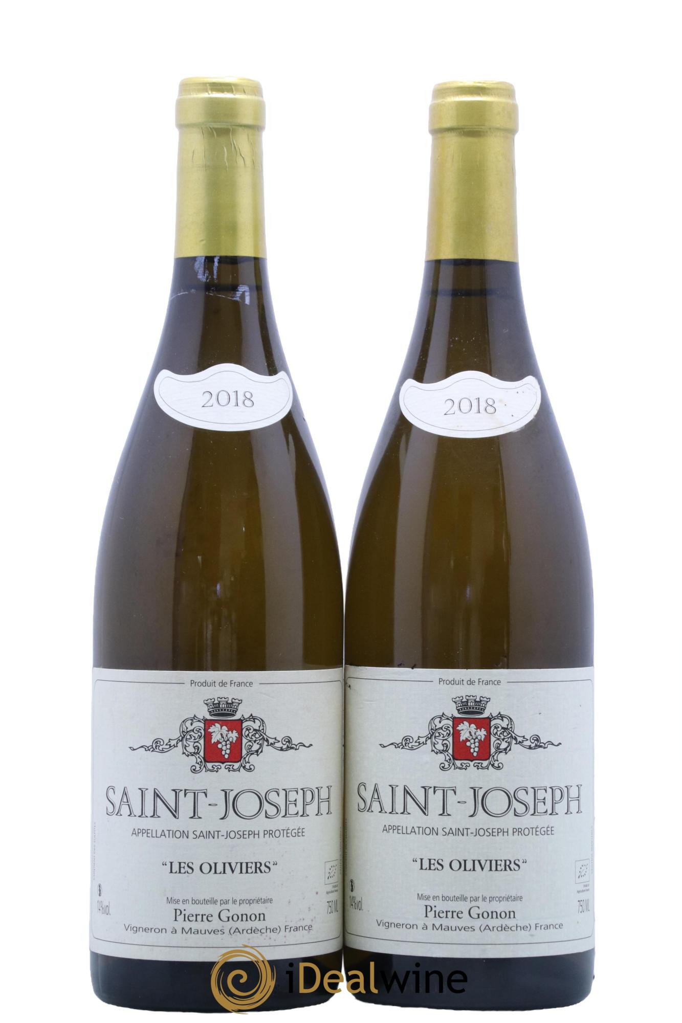 Saint-Joseph Les Oliviers Gonon (Domaine) 2018 - Lotto di 2 bottiglie - 0