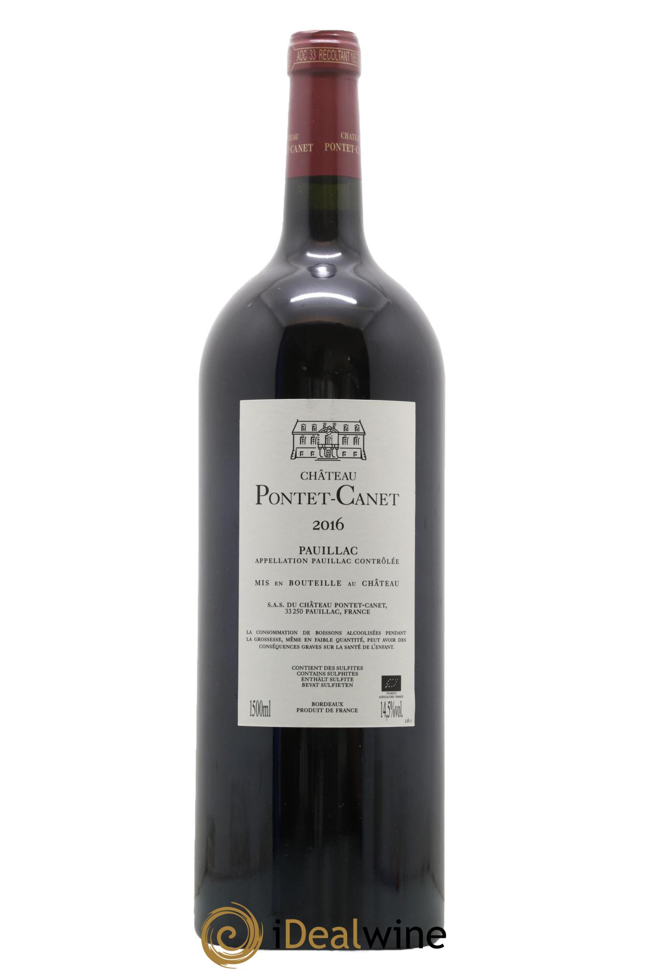 Château Pontet Canet 5ème Grand Cru Classé 2016 - Lot of 1 magnum - 1