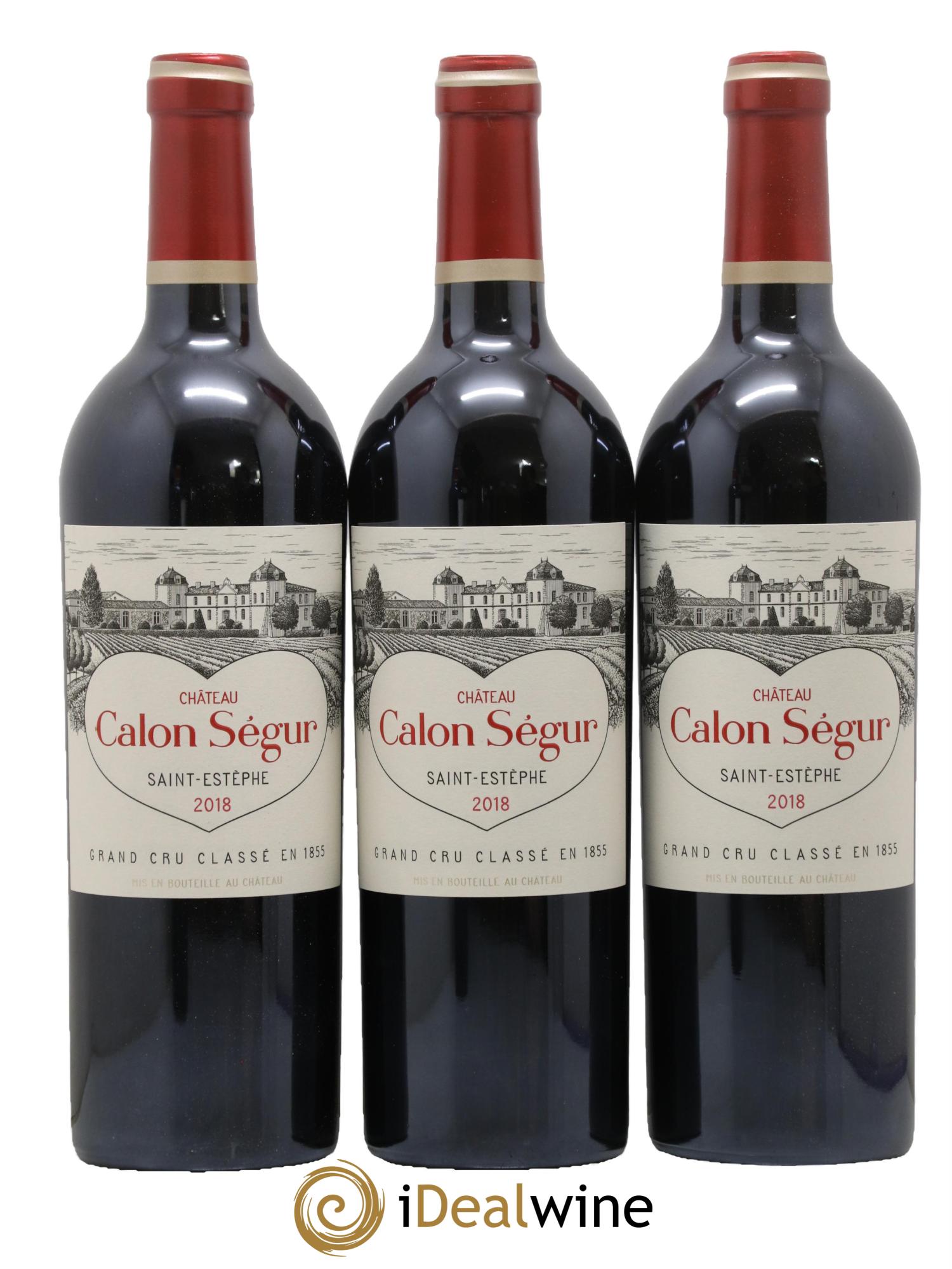 Château Calon Ségur 3ème Grand Cru Classé 2018 - Lot of 6 bottles - 1