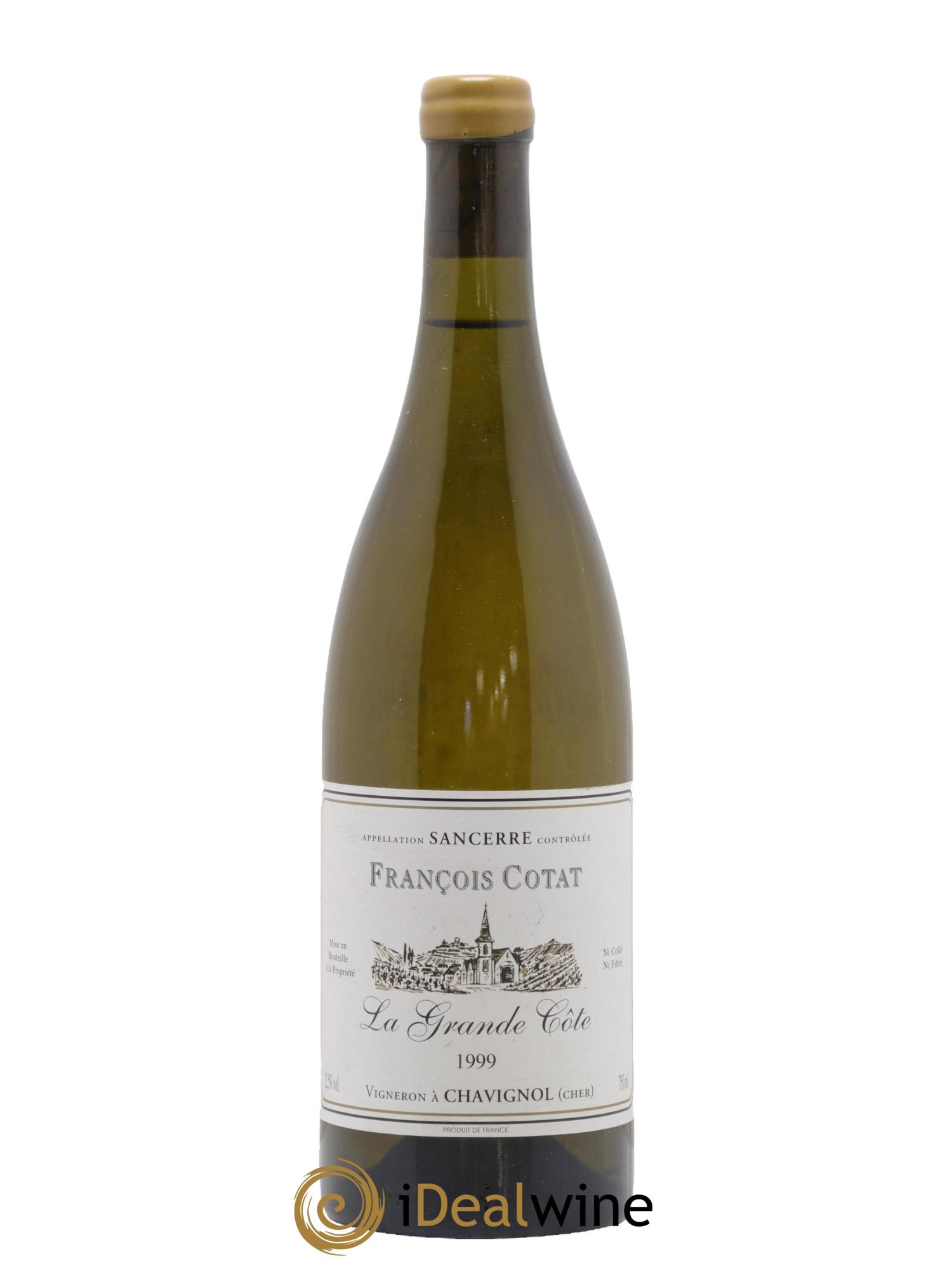 Sancerre La Grande Côte François Cotat 1999 - Lot de 1 bouteille - 0