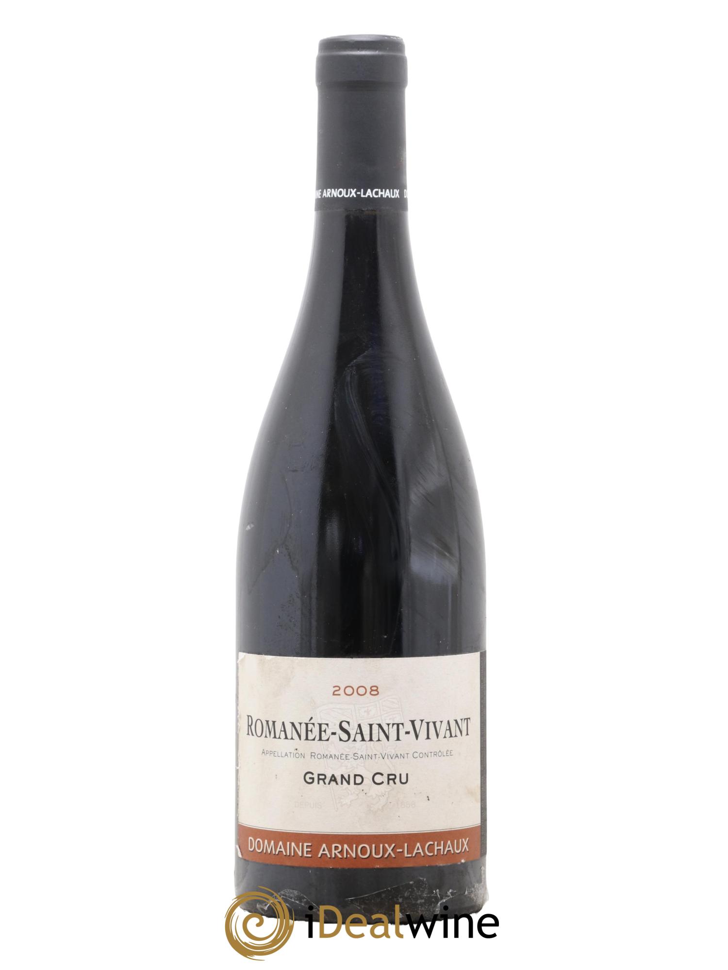 Romanée-Saint-Vivant Grand Cru Arnoux-Lachaux (Domaine) 2008 - Posten von 1 Flasche - 0