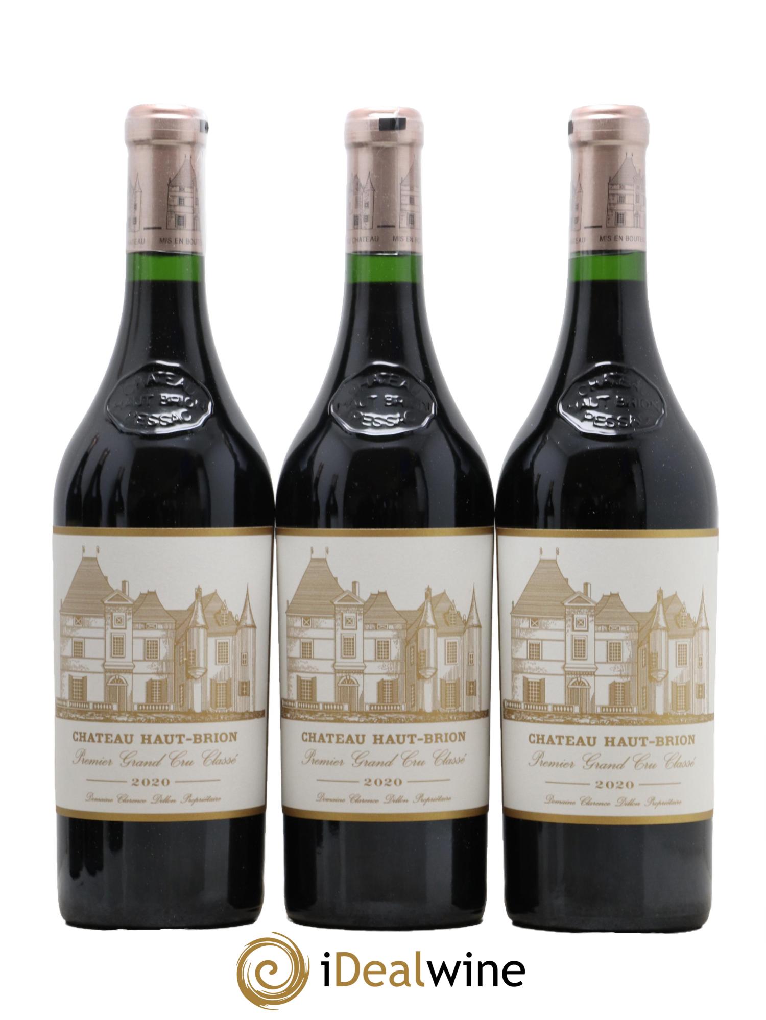 Château Haut Brion 1er Grand Cru Classé 2020 - Lotto di 6 bottiglie - 1