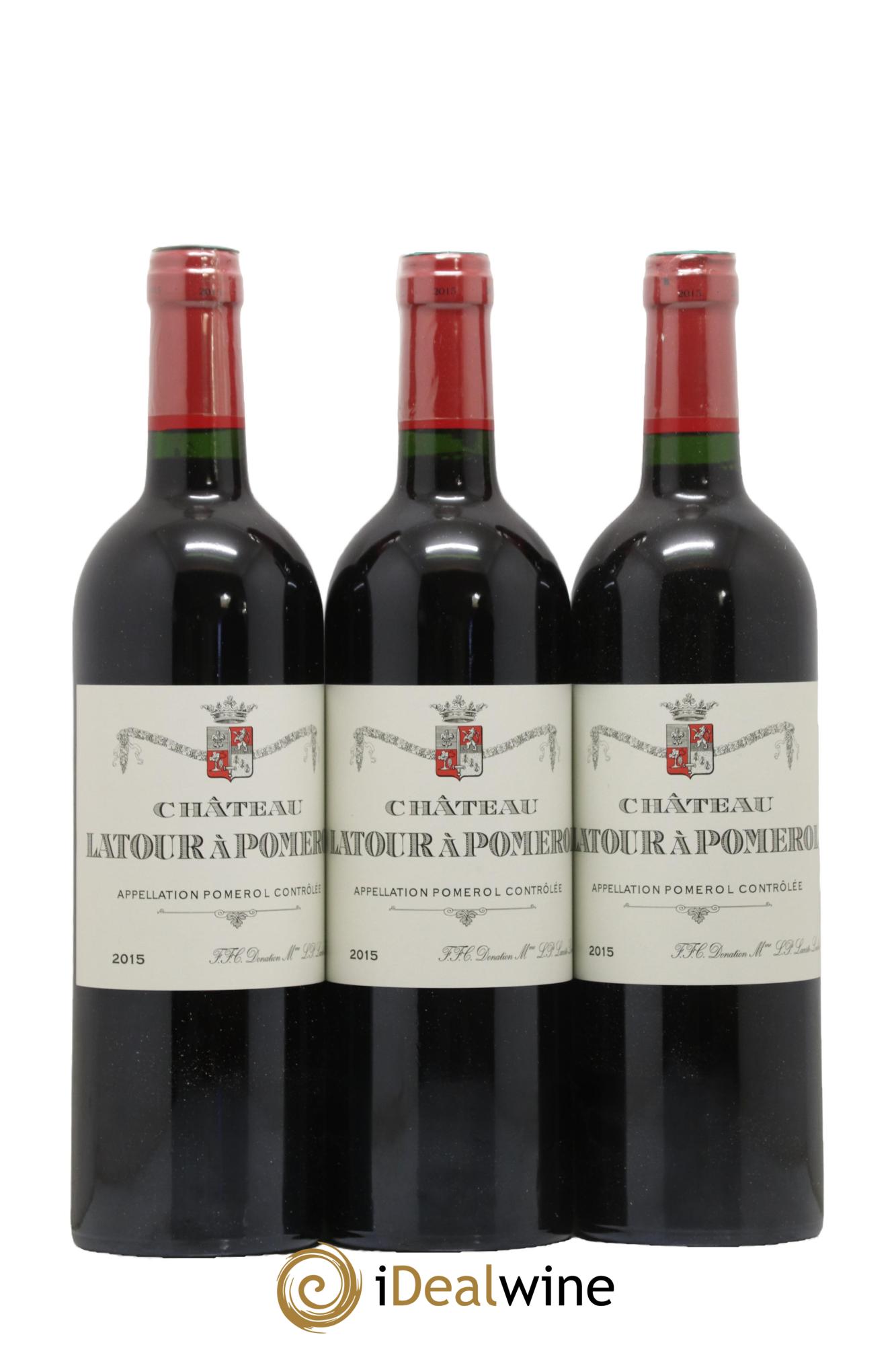 Château Latour à Pomerol 2015 - Lot de 6 bouteilles - 2