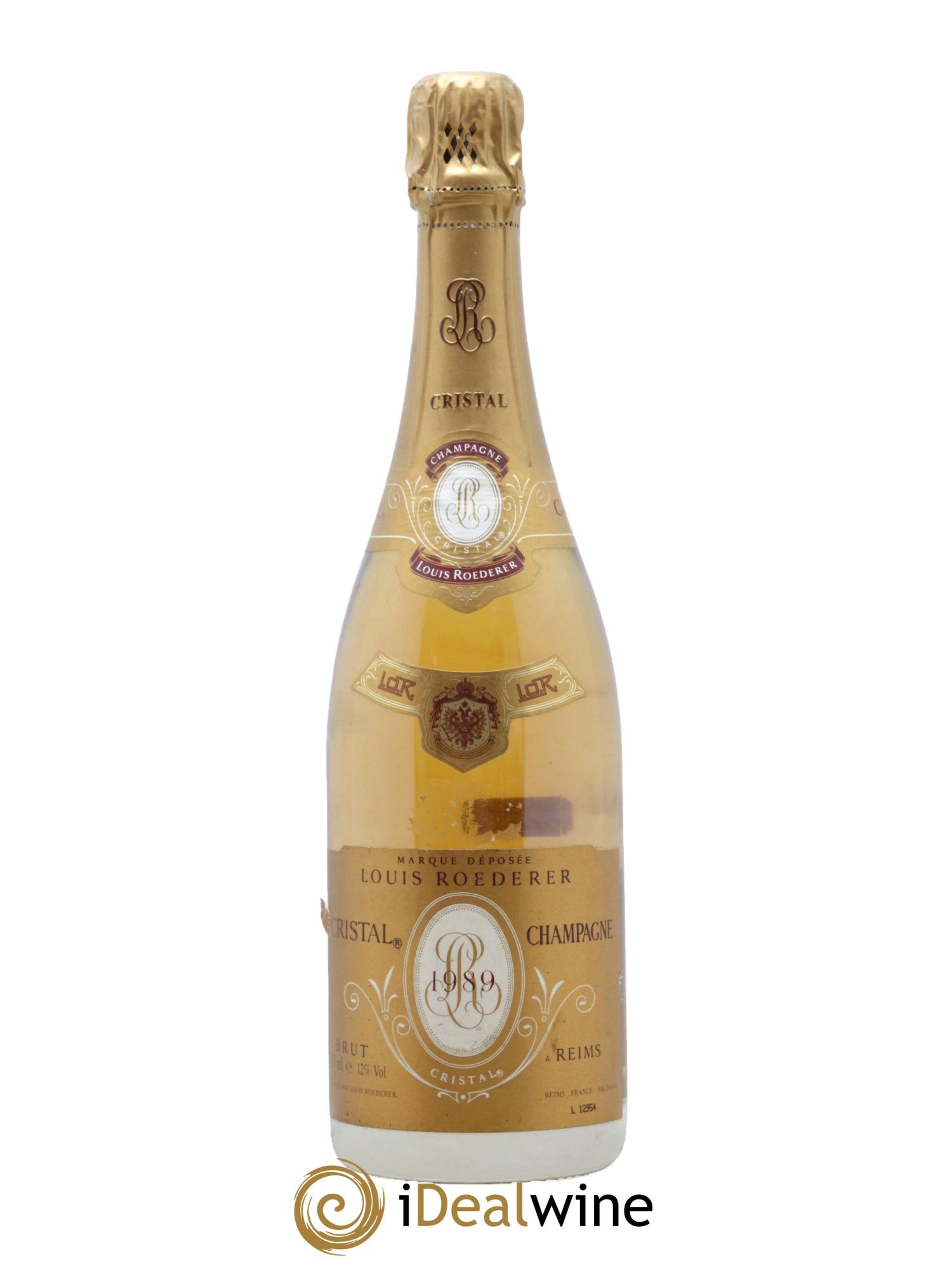 Cristal Louis Roederer 1989 - Lot of 1 bottle - 0