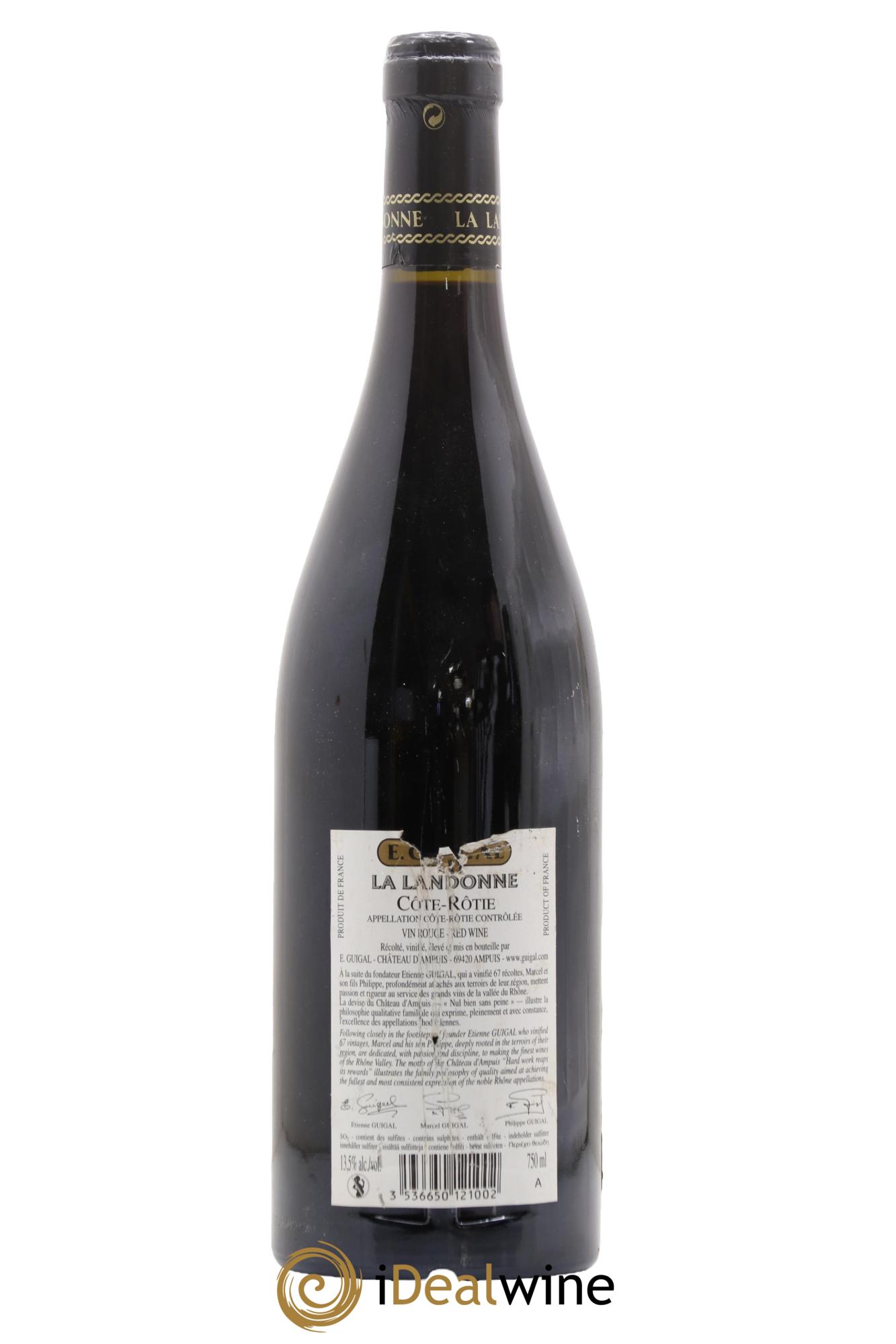 Côte-Rôtie La Landonne Guigal 2004 - Lotto di 1 bottiglia - 1