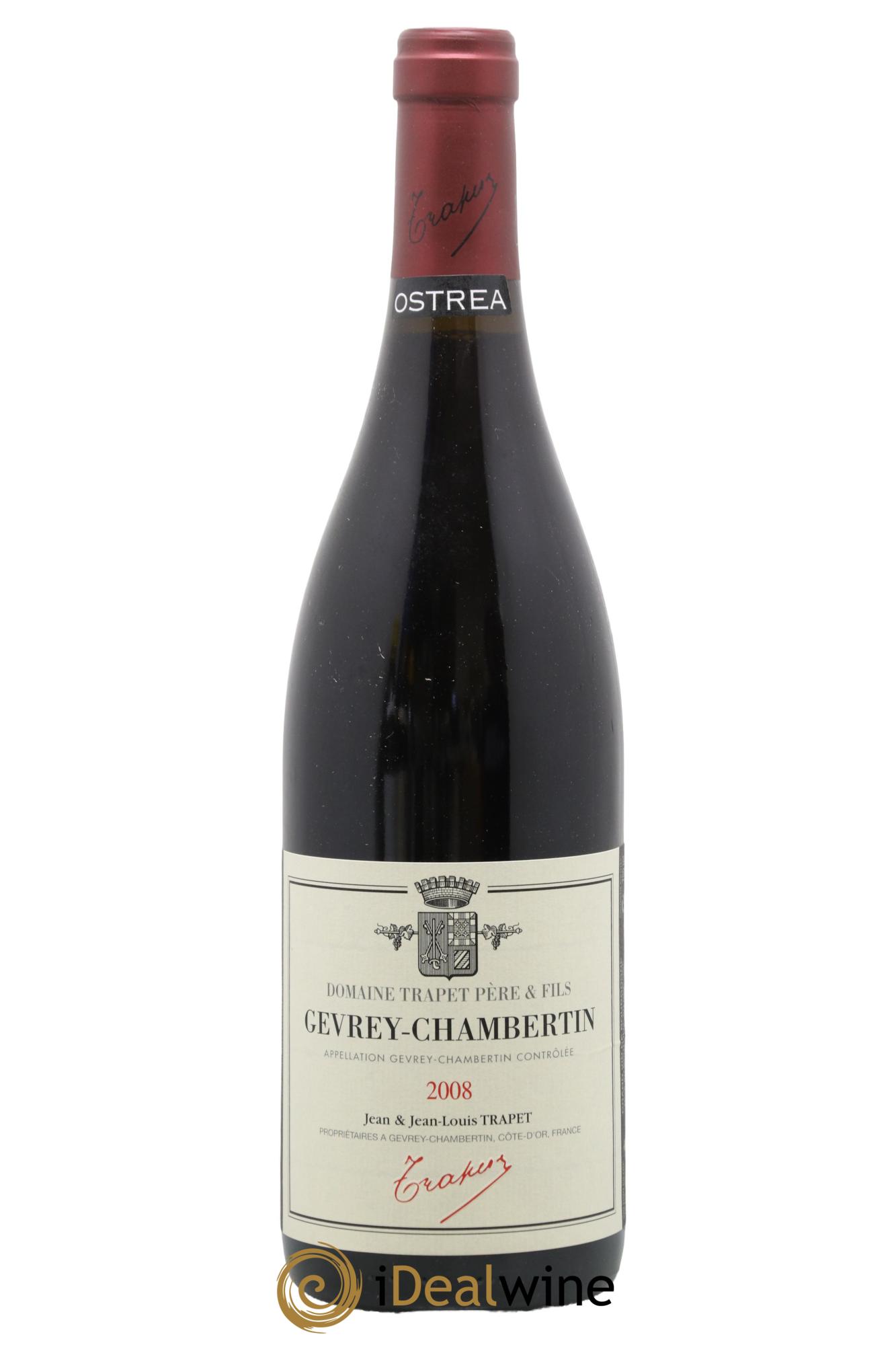 Gevrey-Chambertin Ostrea Domaine Trapet  2008 - Posten von 1 Flasche - 0