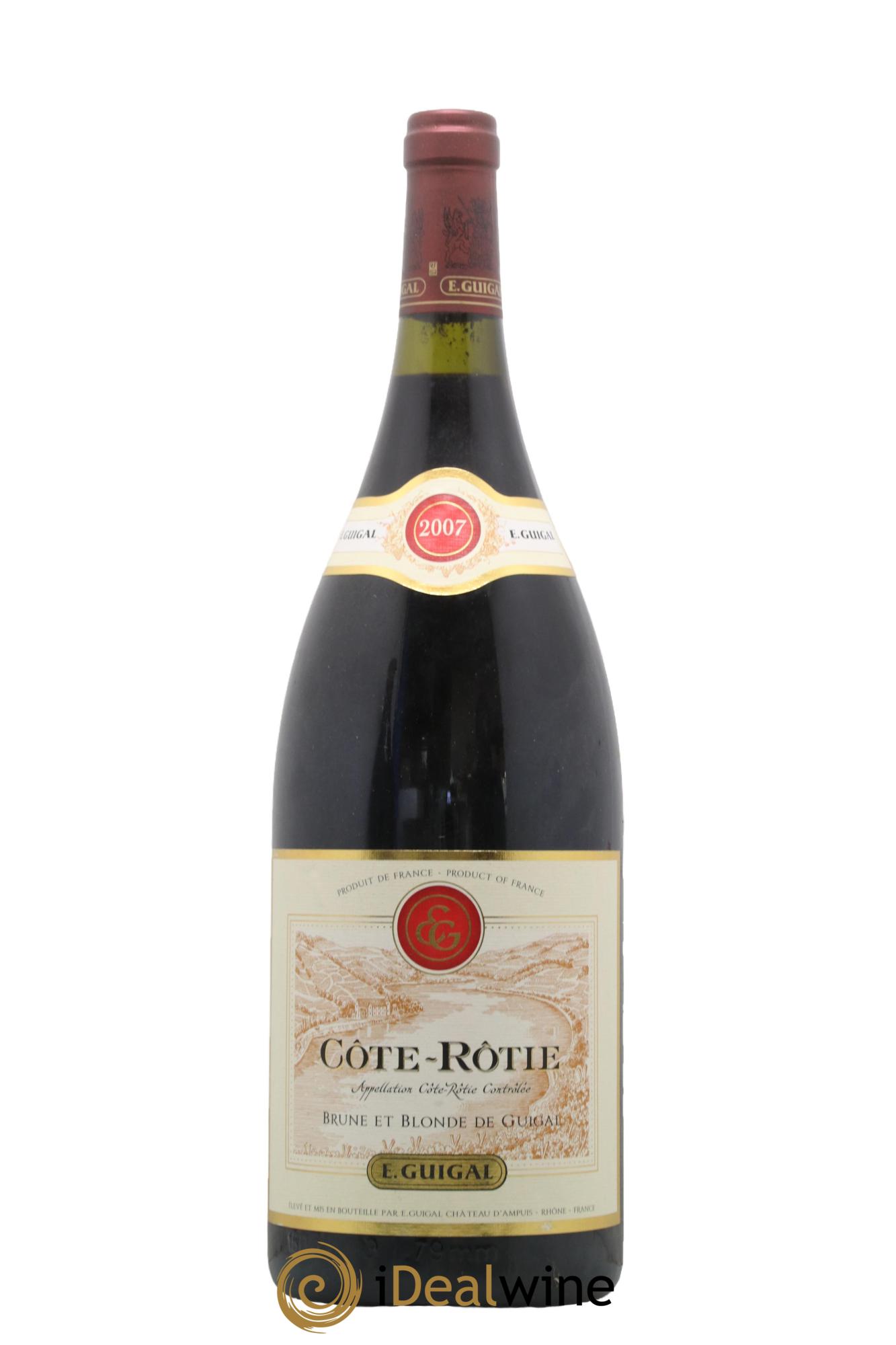 Côte-Rôtie Côtes Brune et Blonde Guigal 2007 - Lot de 1 magnum - 0