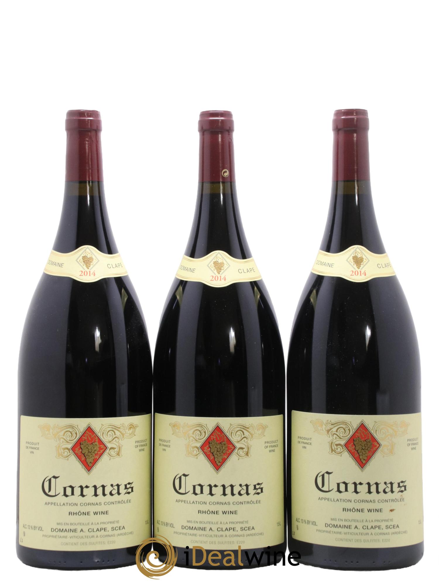 Cornas Auguste Clape 2014 - Lot of 3 magnums - 0