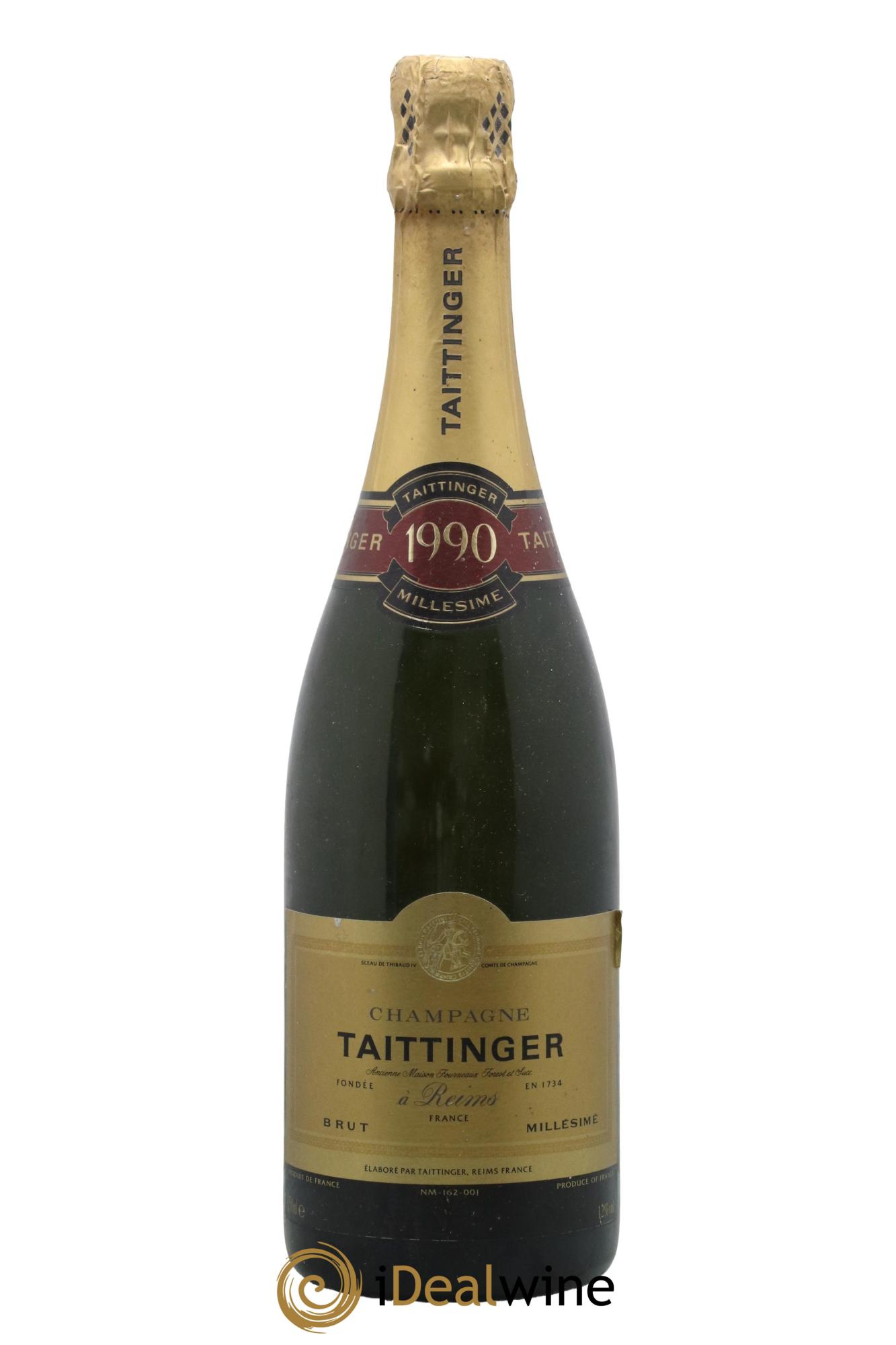 Brut Millésimé Taittinger 1990 - Lotto di 1 bottiglia - 0