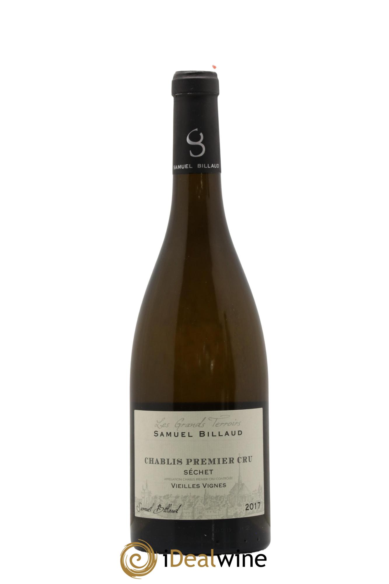 Chablis 1er Cru Séchet Vieilles Vignes Samuel Billaud 2017 - Lot de 1 bouteille - 0