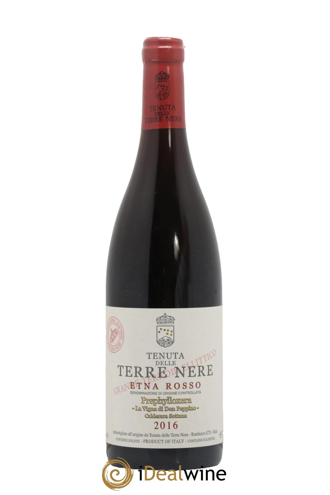 Etna Rosso DOC Tenuta delle Terre Nere Prephylloxera  2016 - Posten von 1 Flasche - 0