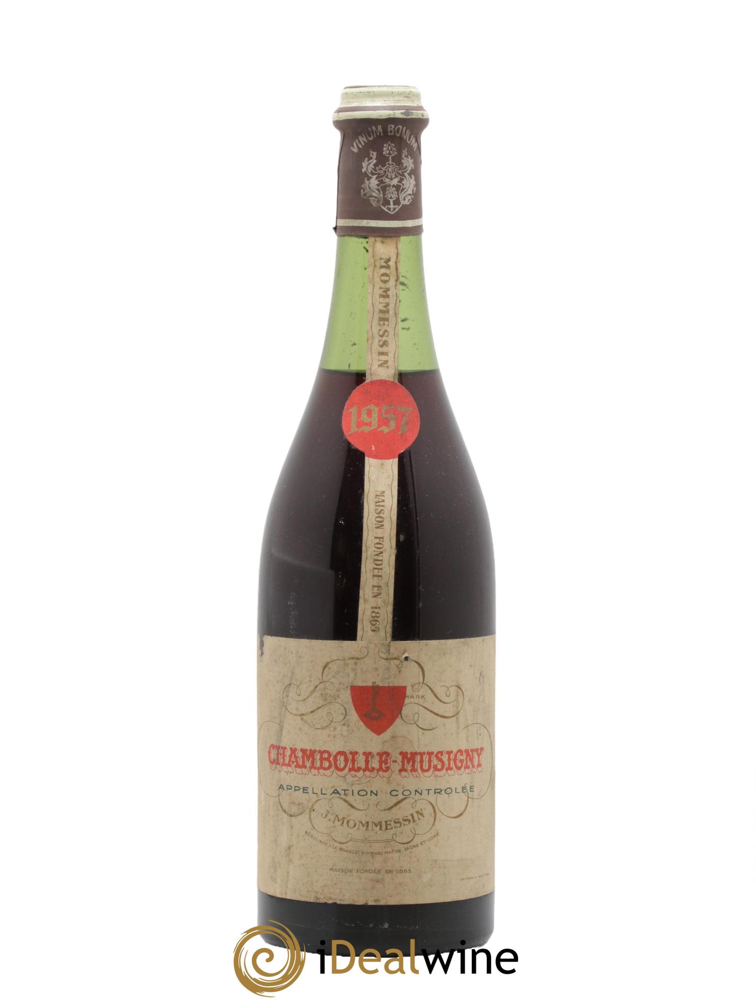 Chambolle-Musigny Mommessin 1957 - Lot de 1 bouteille - 0