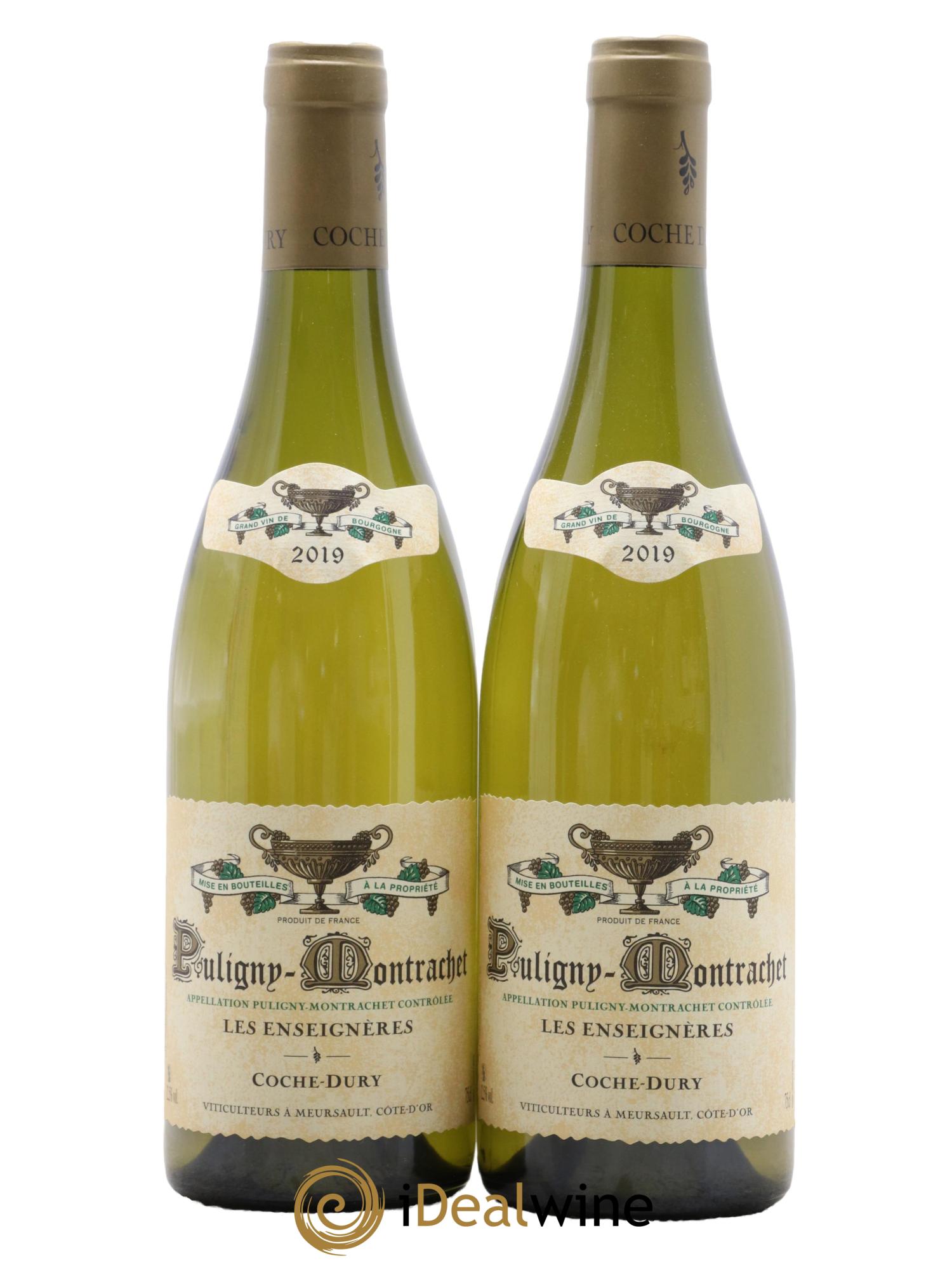 Puligny-Montrachet Les Enseignères Coche Dury (Domaine)  2019 - Lot de 2 bouteilles - 0