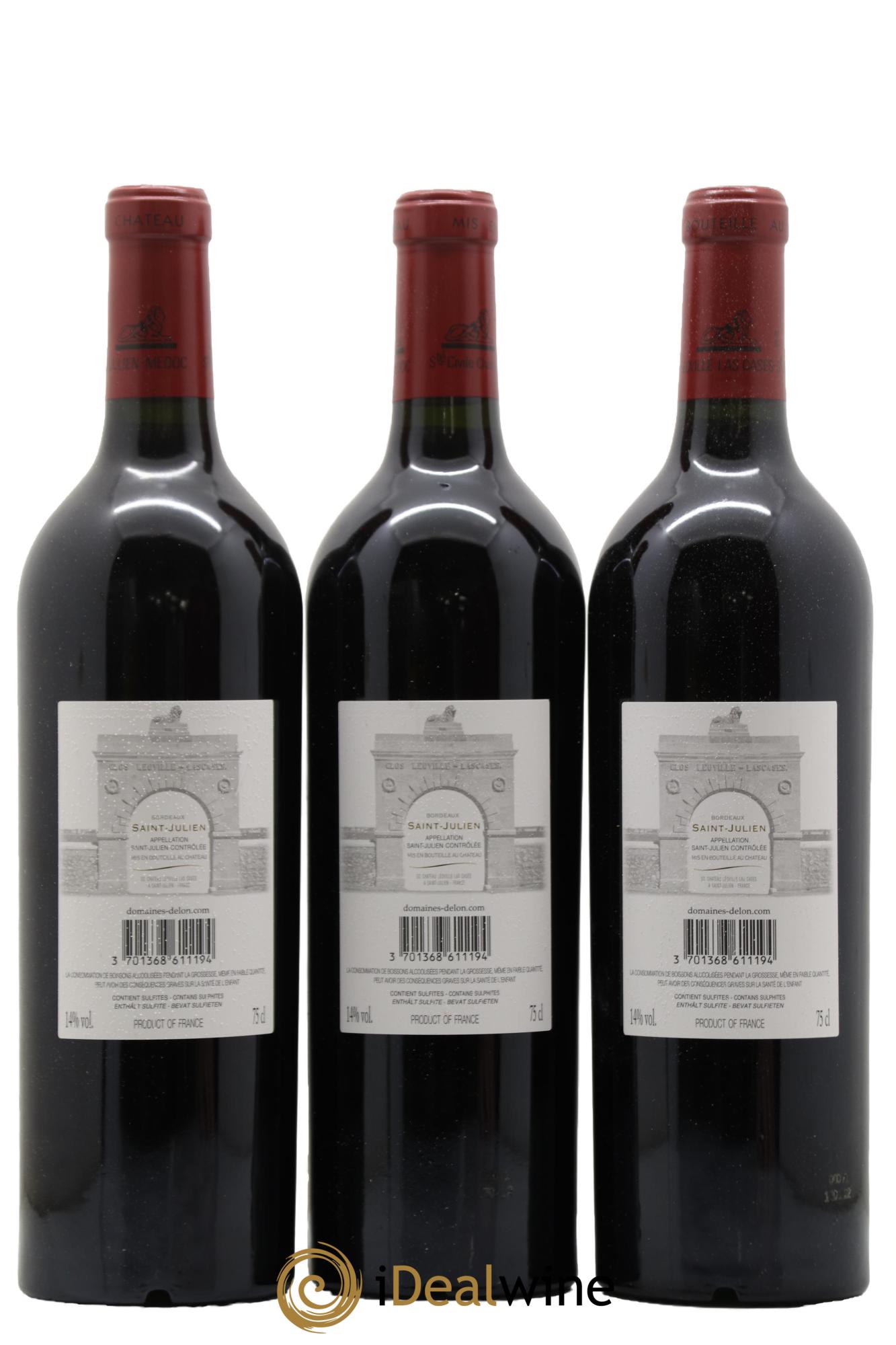 Château Léoville Las Cases 2ème Grand Cru Classé 2019 - Lotto di 6 bottiglie - 4