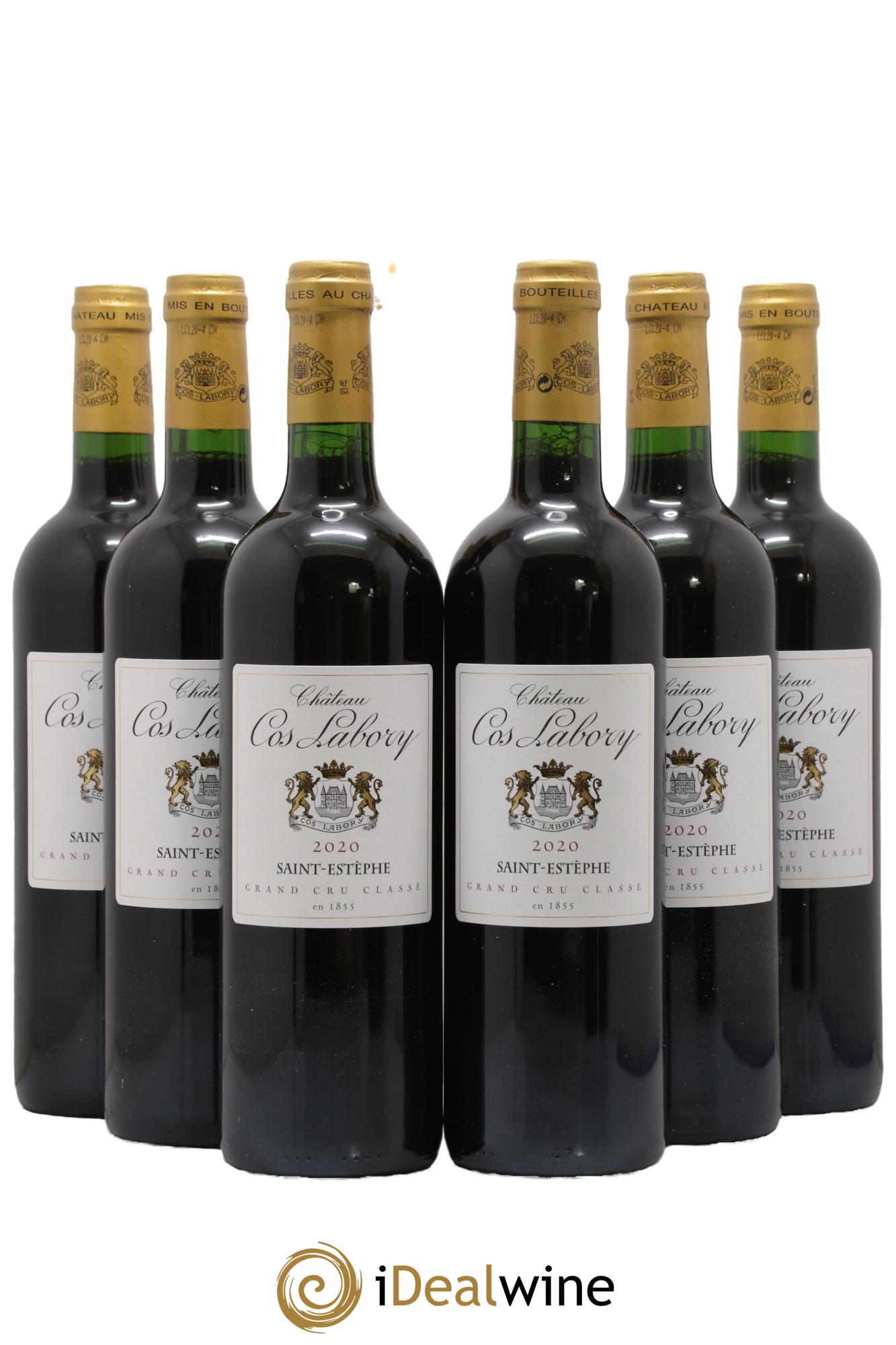 Château Cos Labory 5ème Grand Cru Classé  2020 - Lot de 6 bouteilles - 0