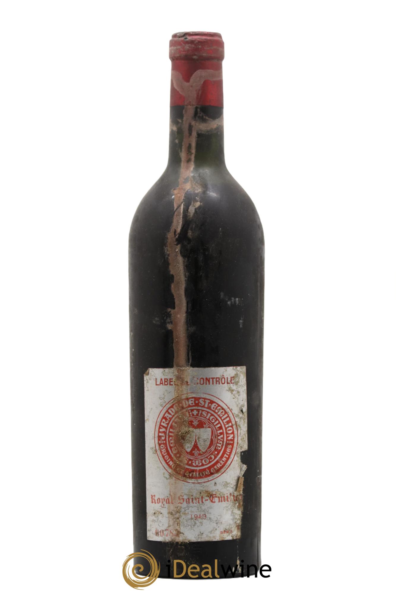 Saint-Émilion Cotes Rocheuses 1947 - Posten von 1 Flasche - 1