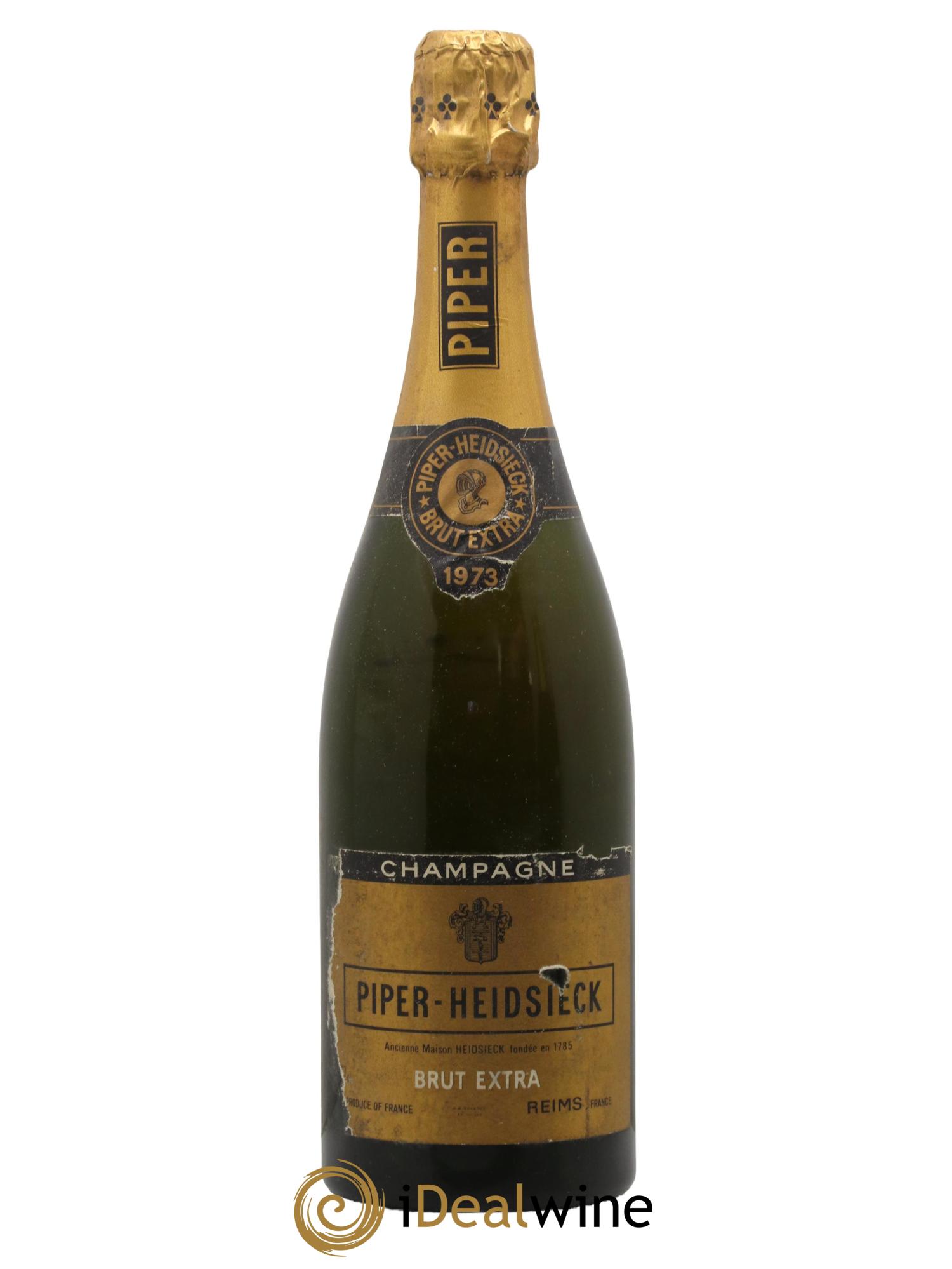 Brut Extra Piper Heidsieck 1973 - Lotto di 1 bottiglia - 0