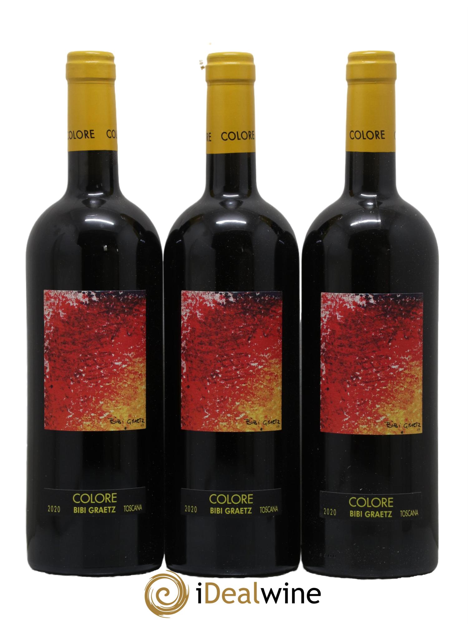 Toscana IGT Colore Bibi Graetz 2020 - Lot of 3 bottles - 0