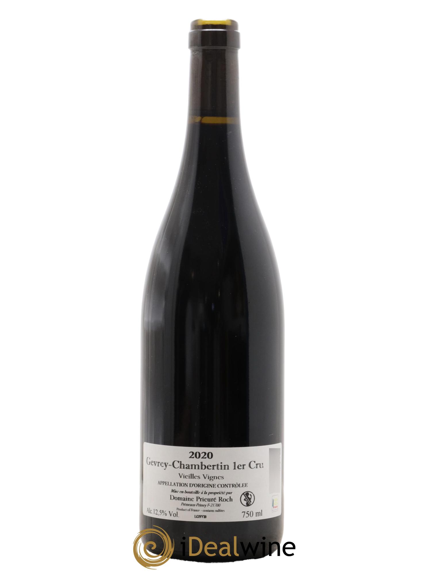 Gevrey-Chambertin  1er Cru Vieilles Vignes Prieuré Roch  2020 - Lotto di 1 bottiglia - 1