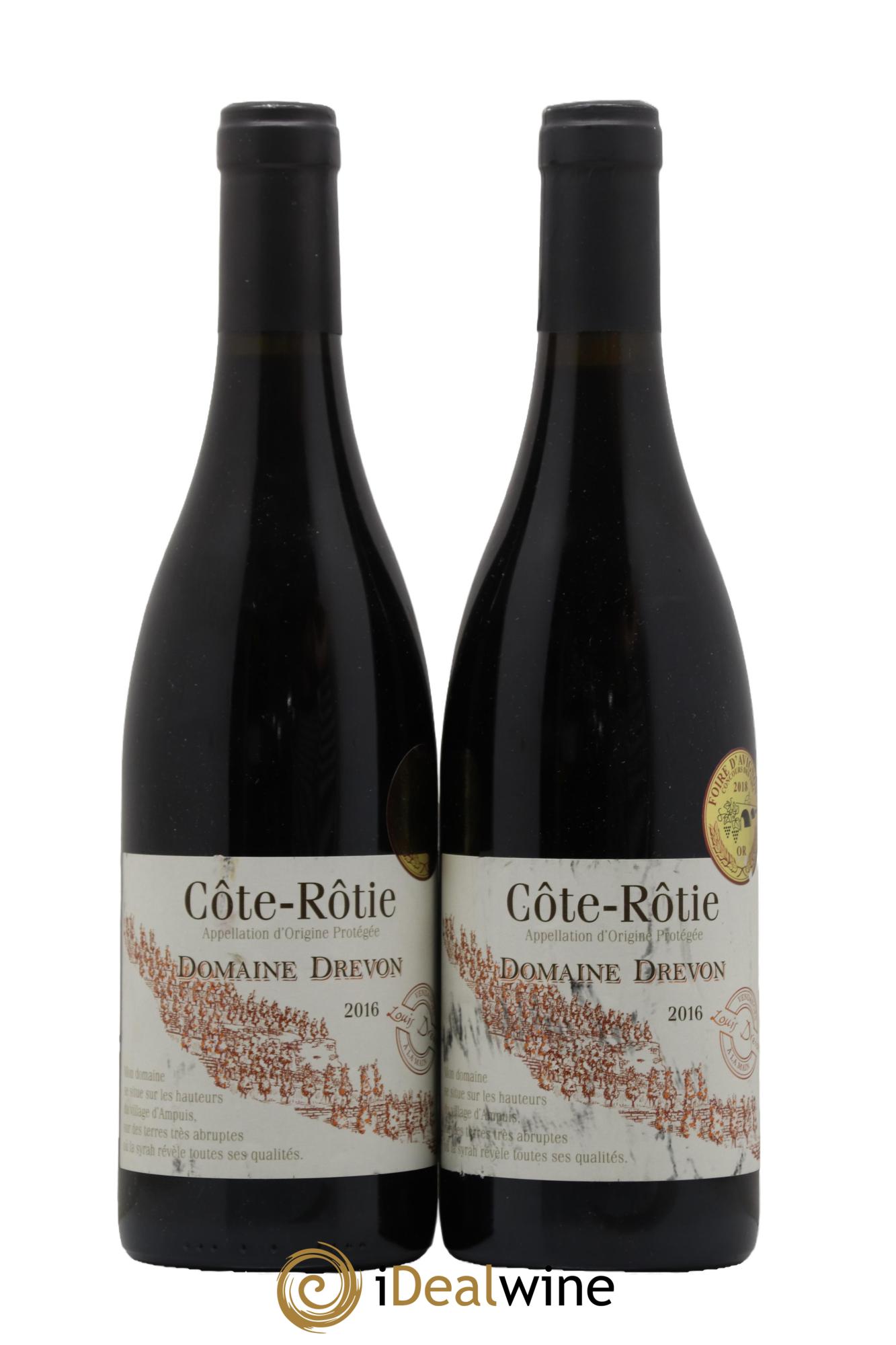 Côte-Rôtie Drevon 2016 - Lotto di 2 bottiglie - 0