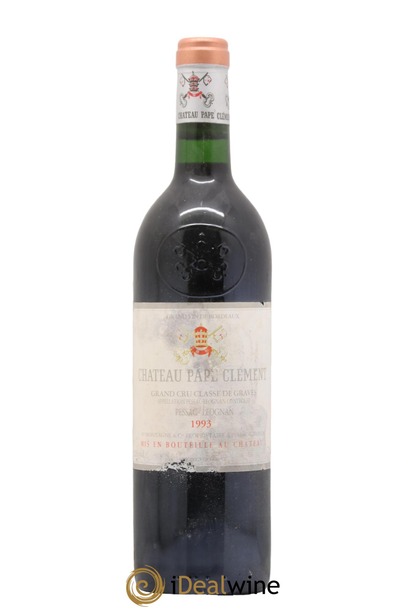 Château Pape Clément Cru Classé de Graves 1993 - Lot de 1 bouteille - 0