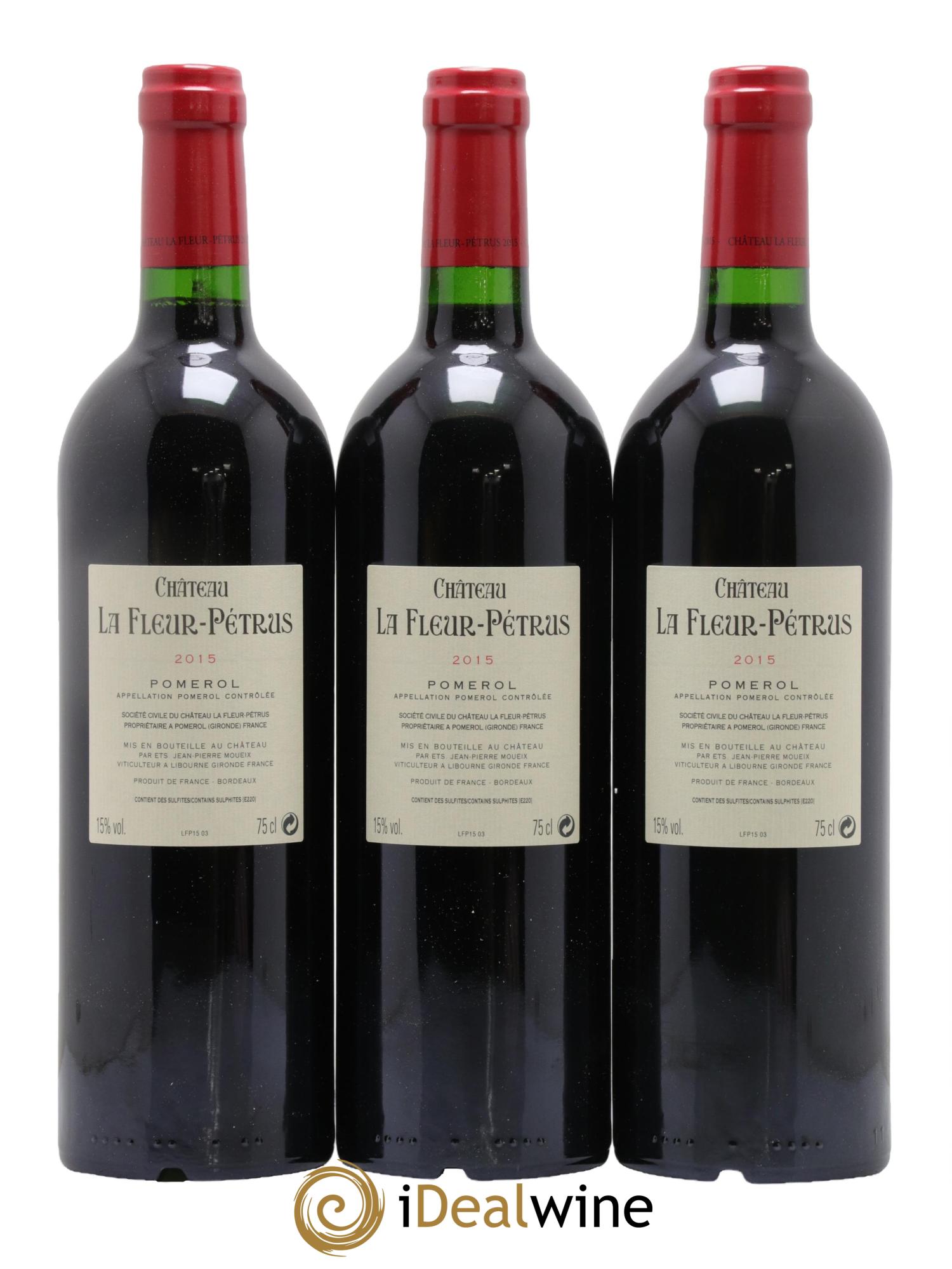 Château la Fleur Petrus 2015 - Lot of 6 bottles - 4