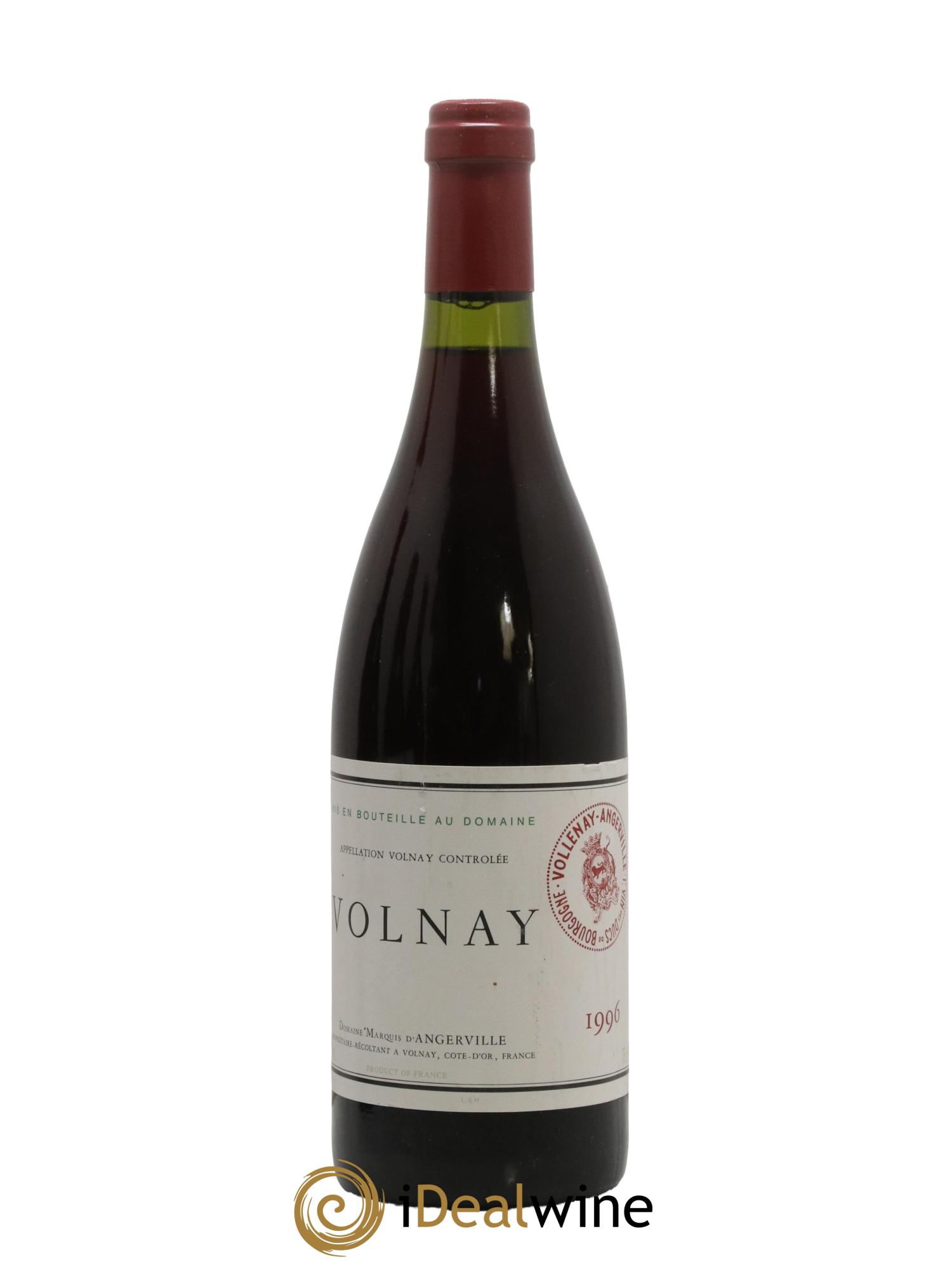 Volnay Marquis d'Angerville (Domaine) 1996 - Lot de 1 bouteille - 0