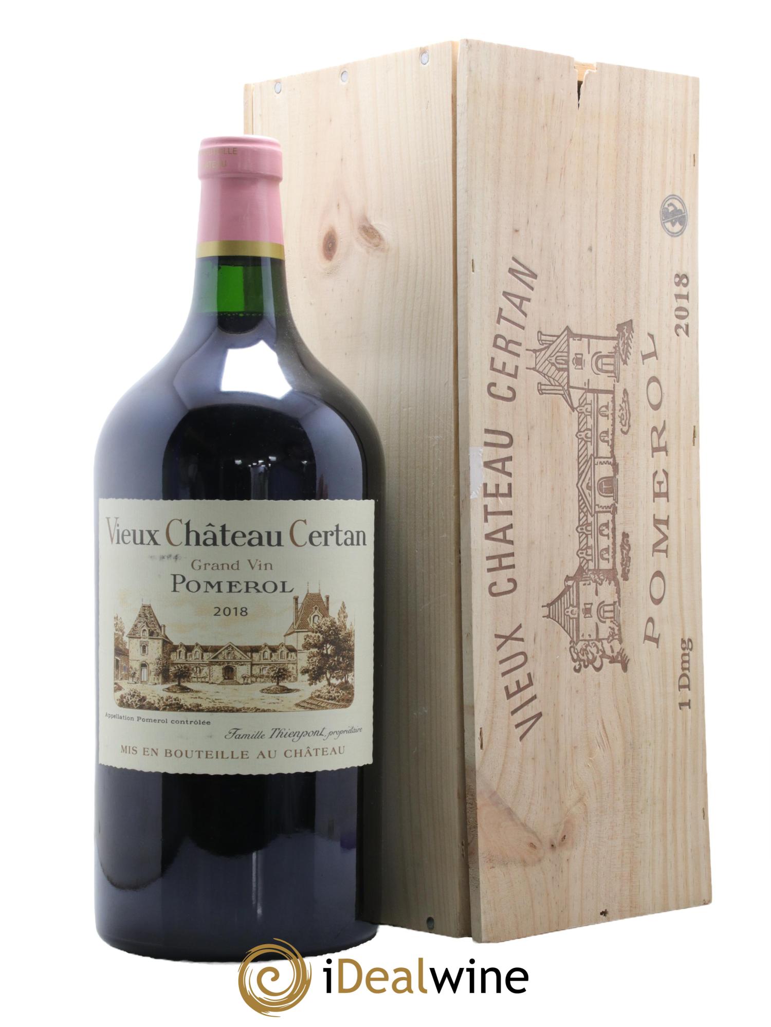 Vieux Château Certan 2018 - Lot de 1 double magnum - 0