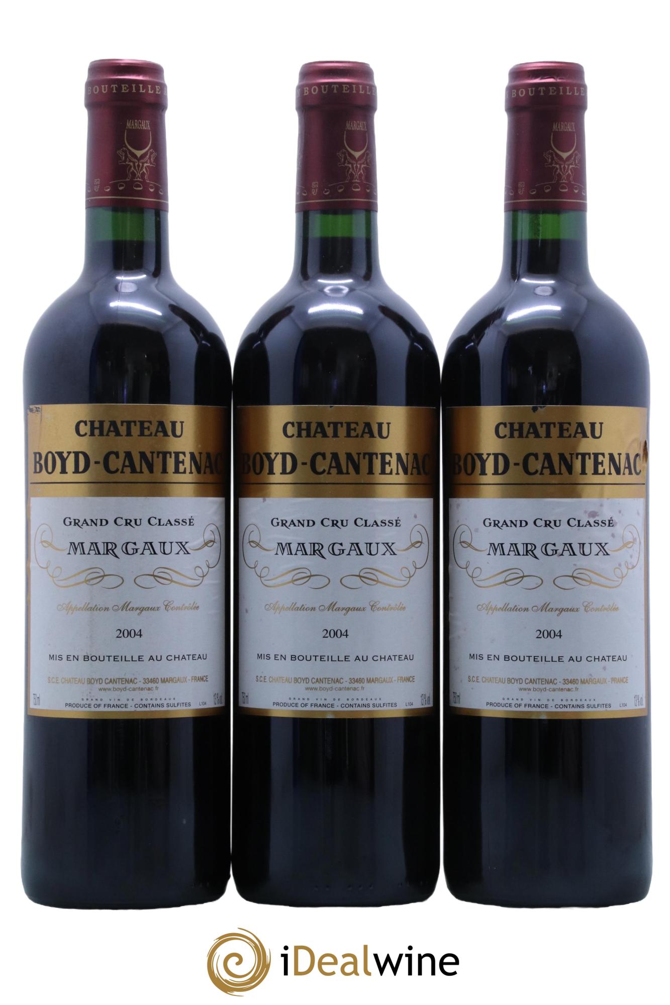 Château Boyd Cantenac 3ème Grand Cru Classé  2004 - Lotto di 12 bottiglie - 4