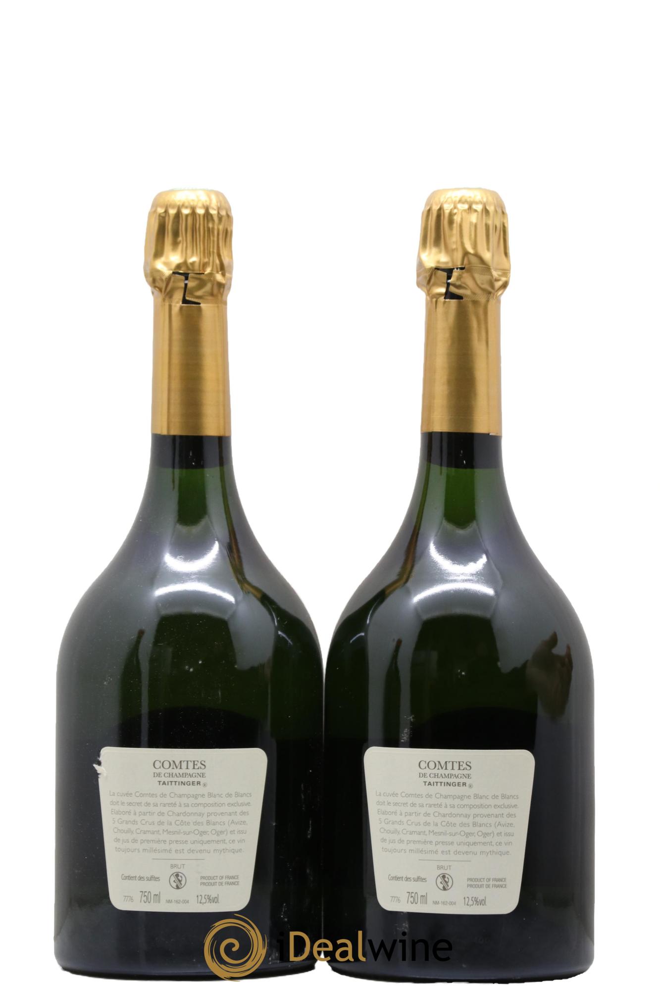 Comtes de Champagne Taittinger 2011 - Lot of 2 bottles - 1