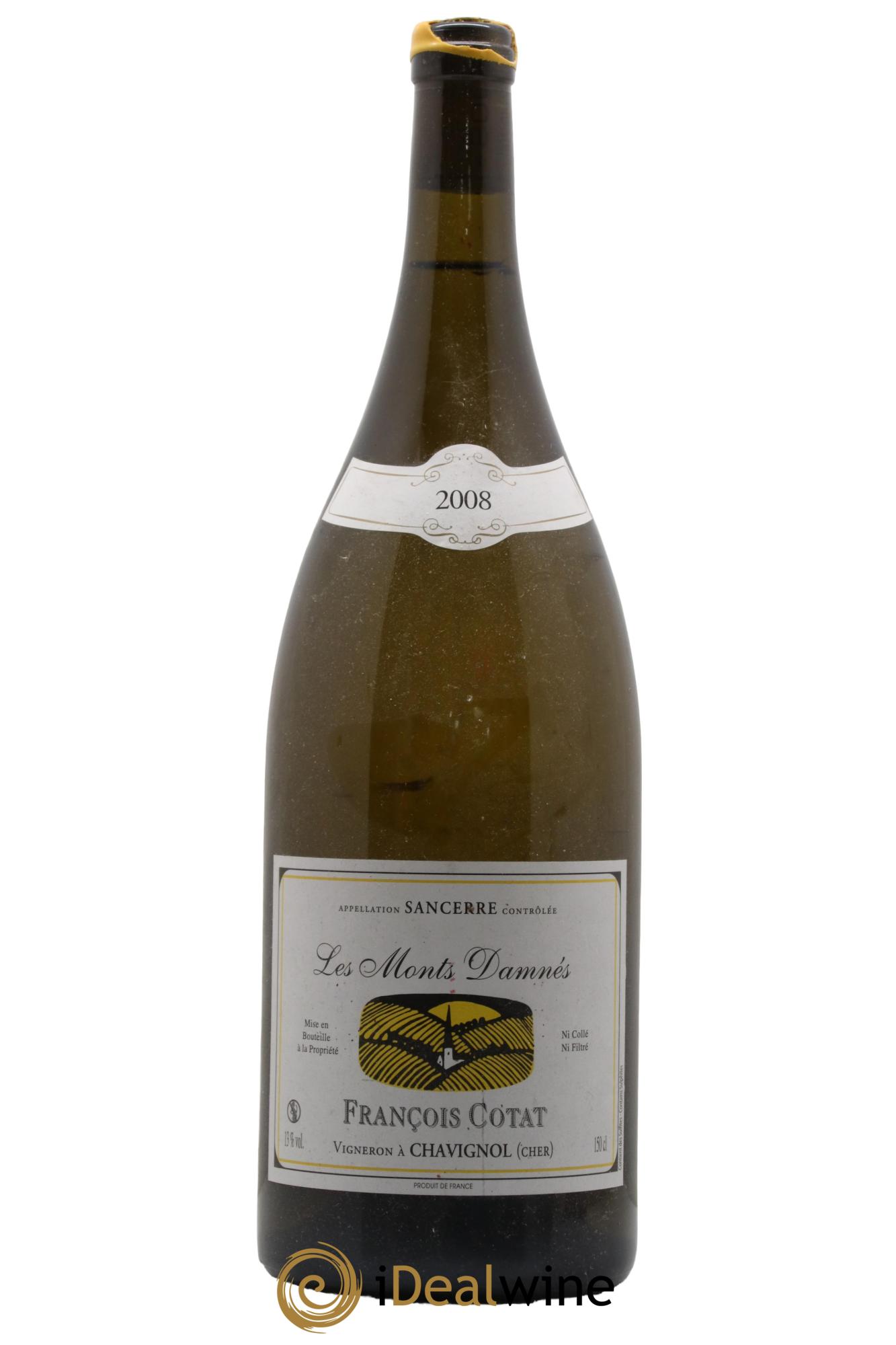 Sancerre Les Monts Damnés François Cotat 2008 - Posten von 1 Magnum - 0