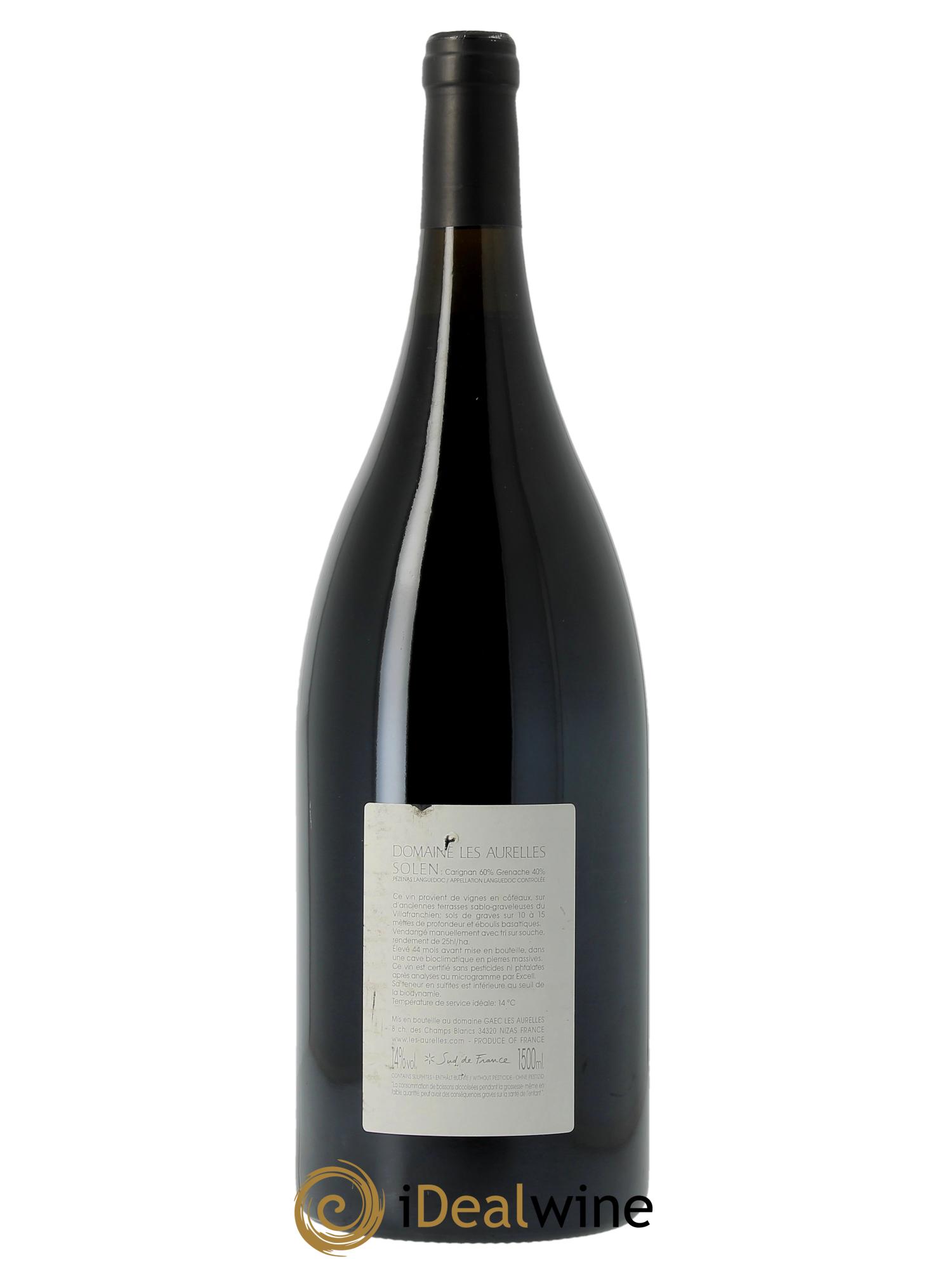 Pézenas Languedoc Solen Domaine les Aurelles 2015 - Posten von 1 Magnum - 1