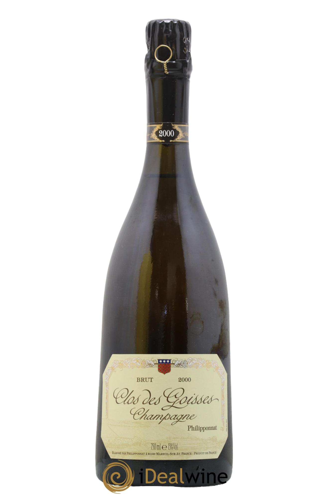 Clos des Goisses Philipponnat 2000 - Lotto di 1 bottiglia - 1