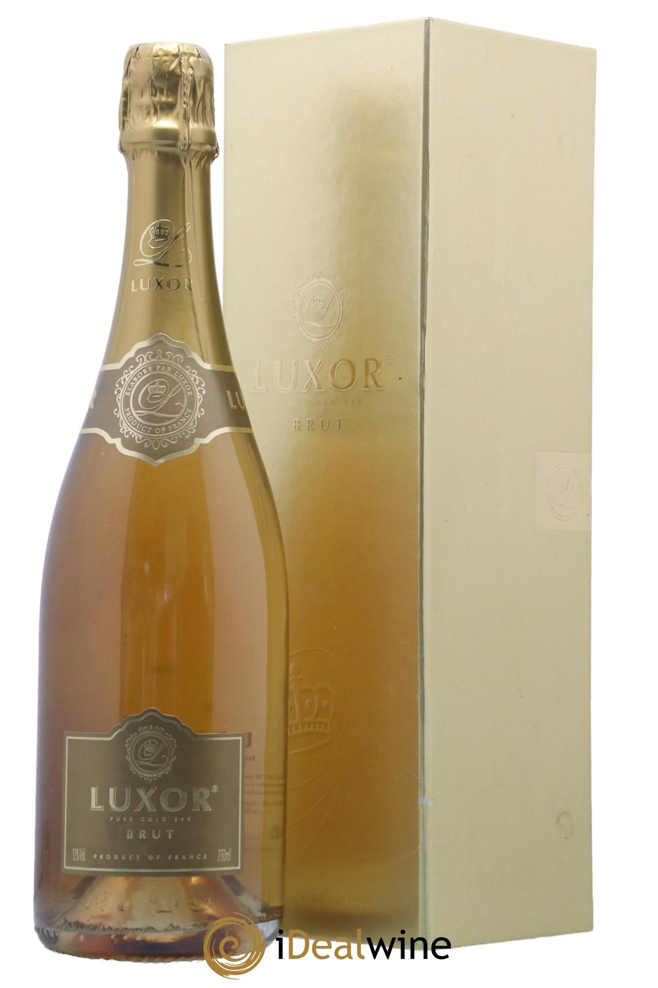 Champagne Pur Gold 24K Luxor - Lotto di 1 bottiglia - 0