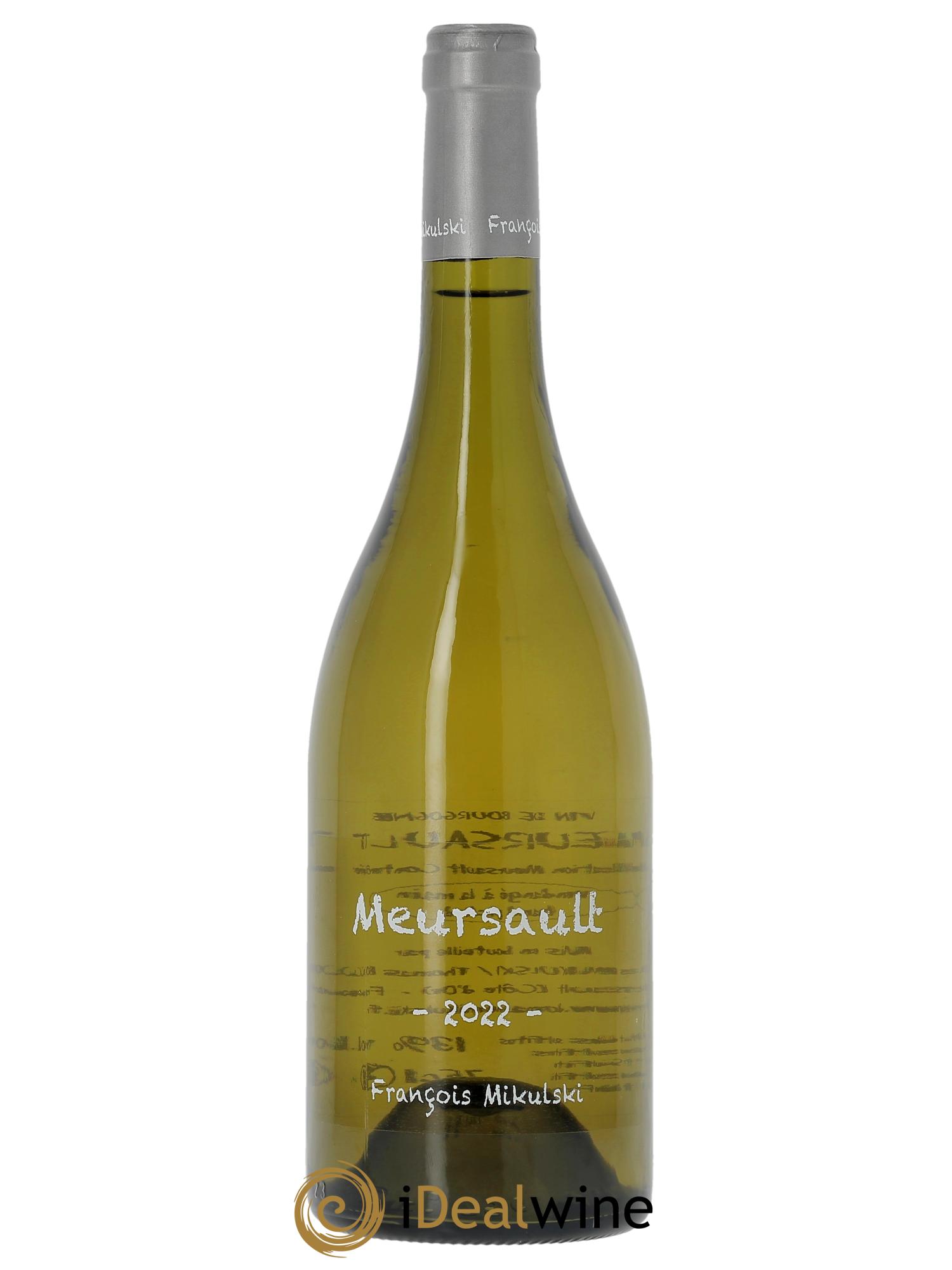 Meursault François Mikulski  2022 - Lotto di 1 bottiglia - 0