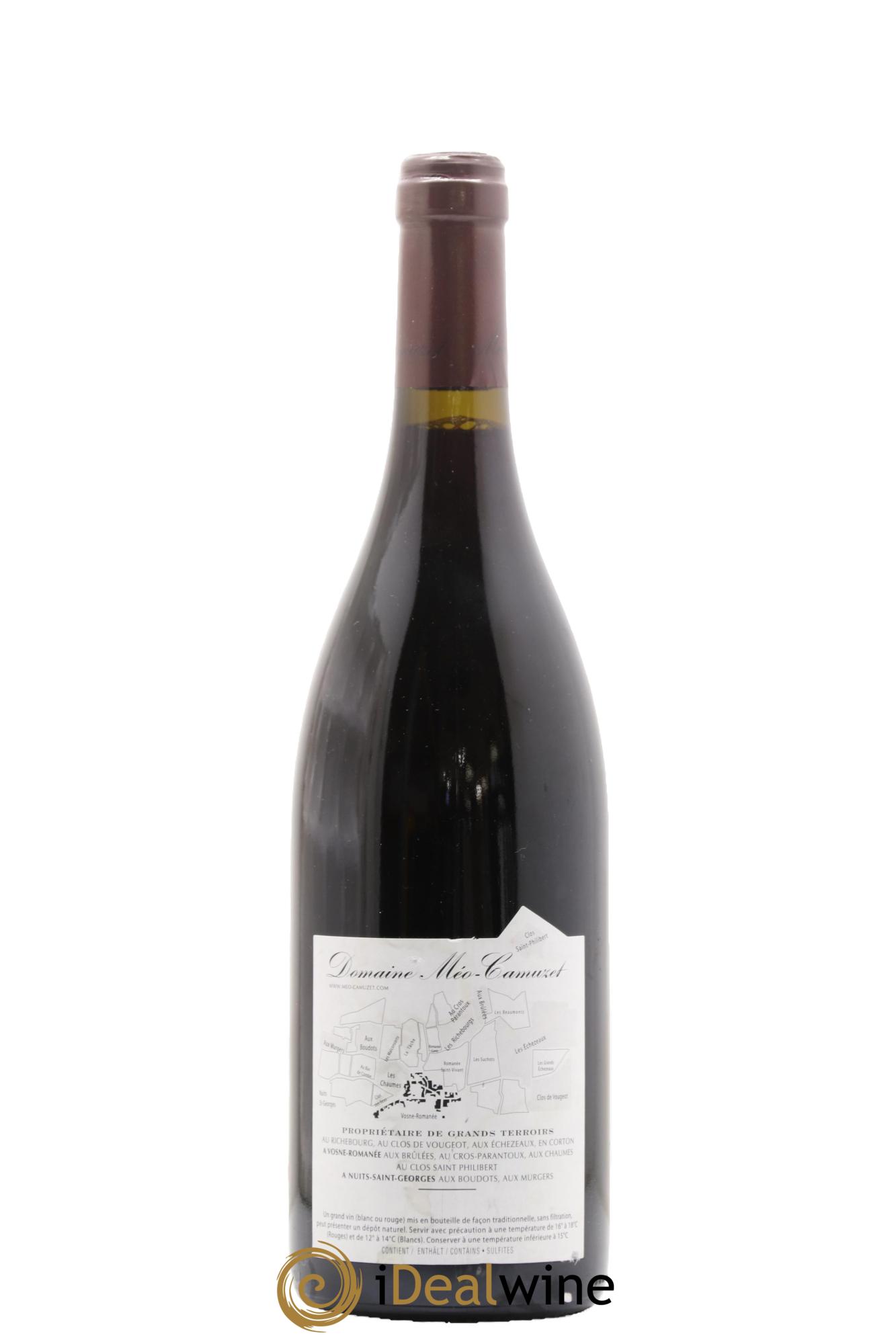 Clos de Vougeot Grand Cru Méo-Camuzet (Domaine) 2015 - Lot de 1 bouteille - 1