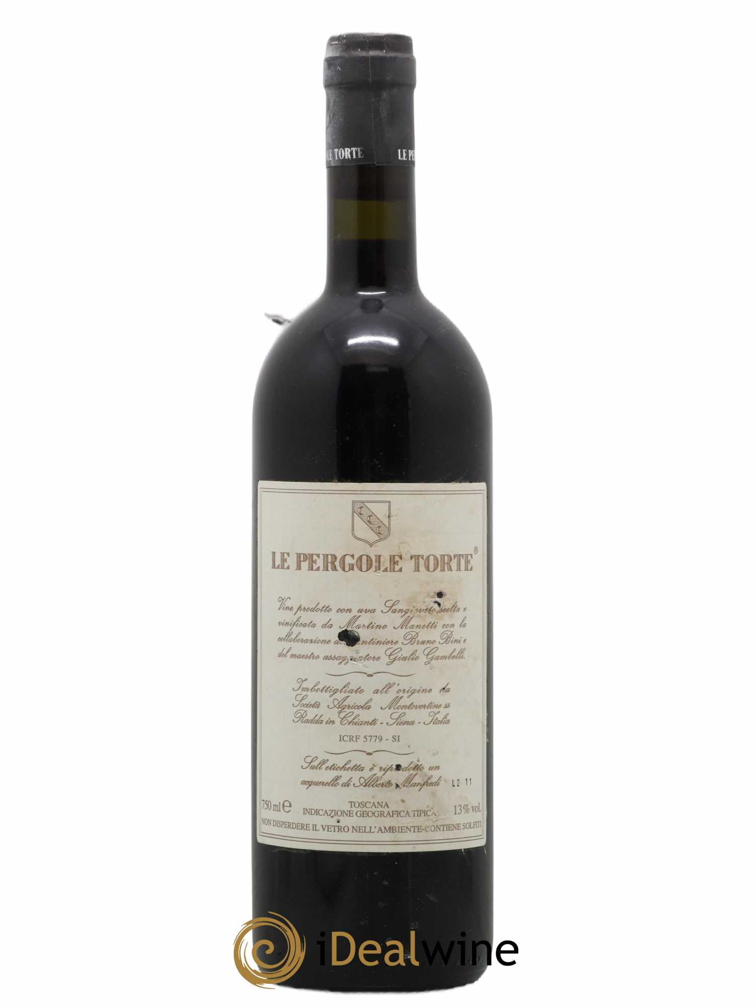 Toscane Montevertine Le Pergole Torte Famille Manetti 2008 - Lotto di 1 bottiglia - 1