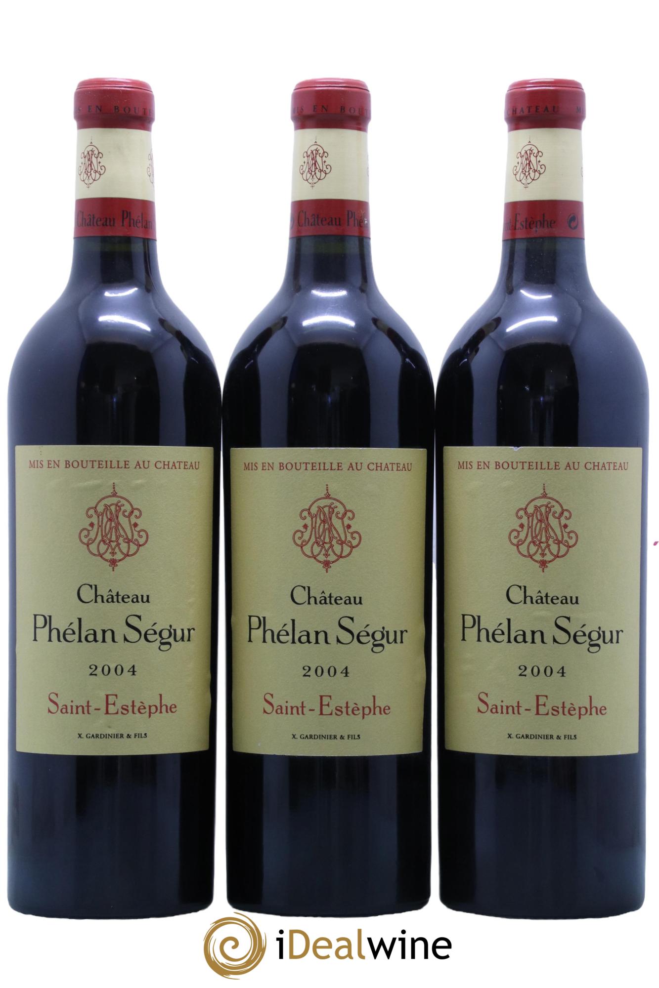 Château Phélan Ségur  2004 - Lot de 12 bouteilles - 4