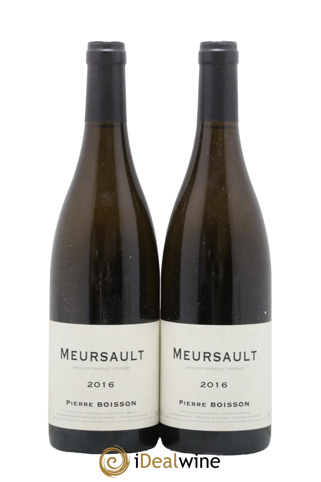 Meursault Pierre Boisson (Domaine) 2016 - Lot de 2 bouteilles - 0