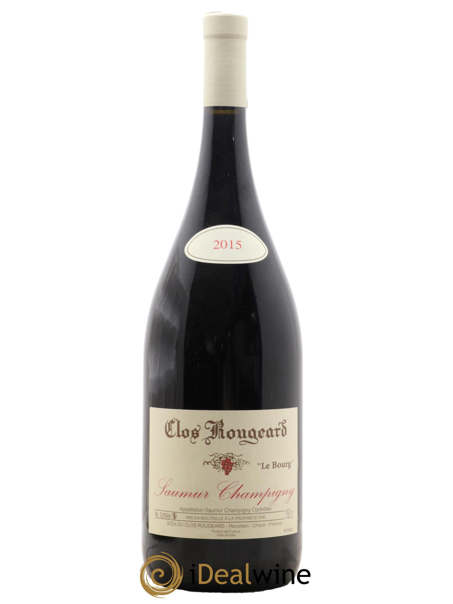 Saumur-Champigny Le Bourg Clos Rougeard  2015 - Lotto di 1 magnum - 0