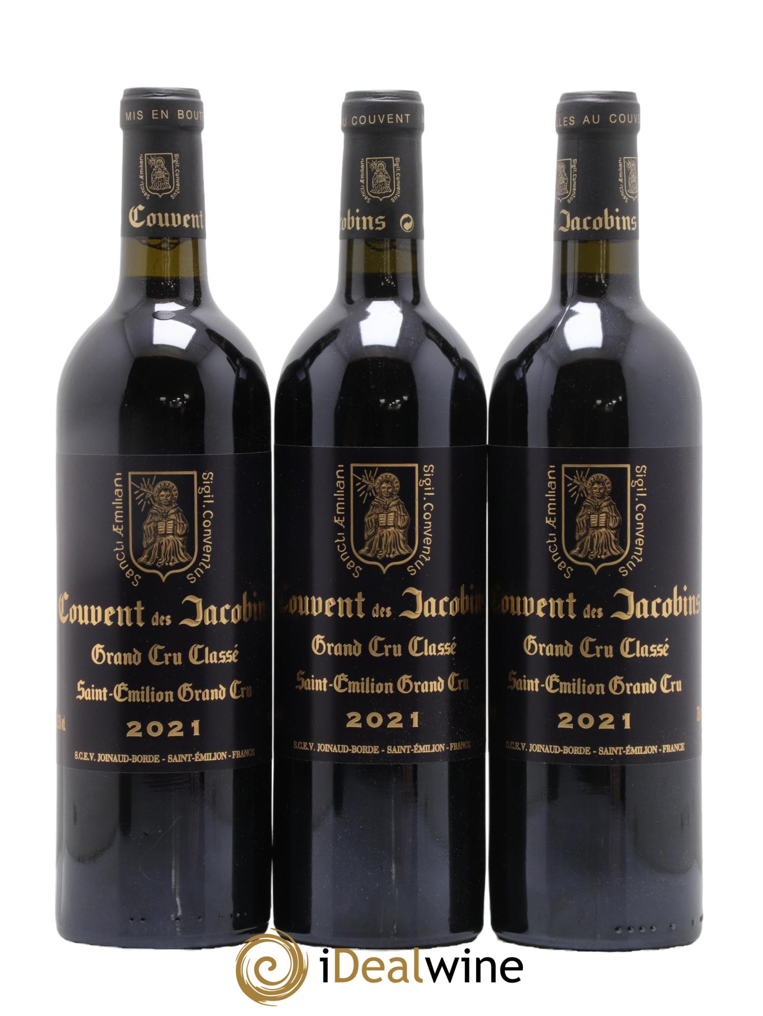 Château Couvent des Jacobins Grand Cru Classé 2021 - Lot de 12 bouteilles - 4