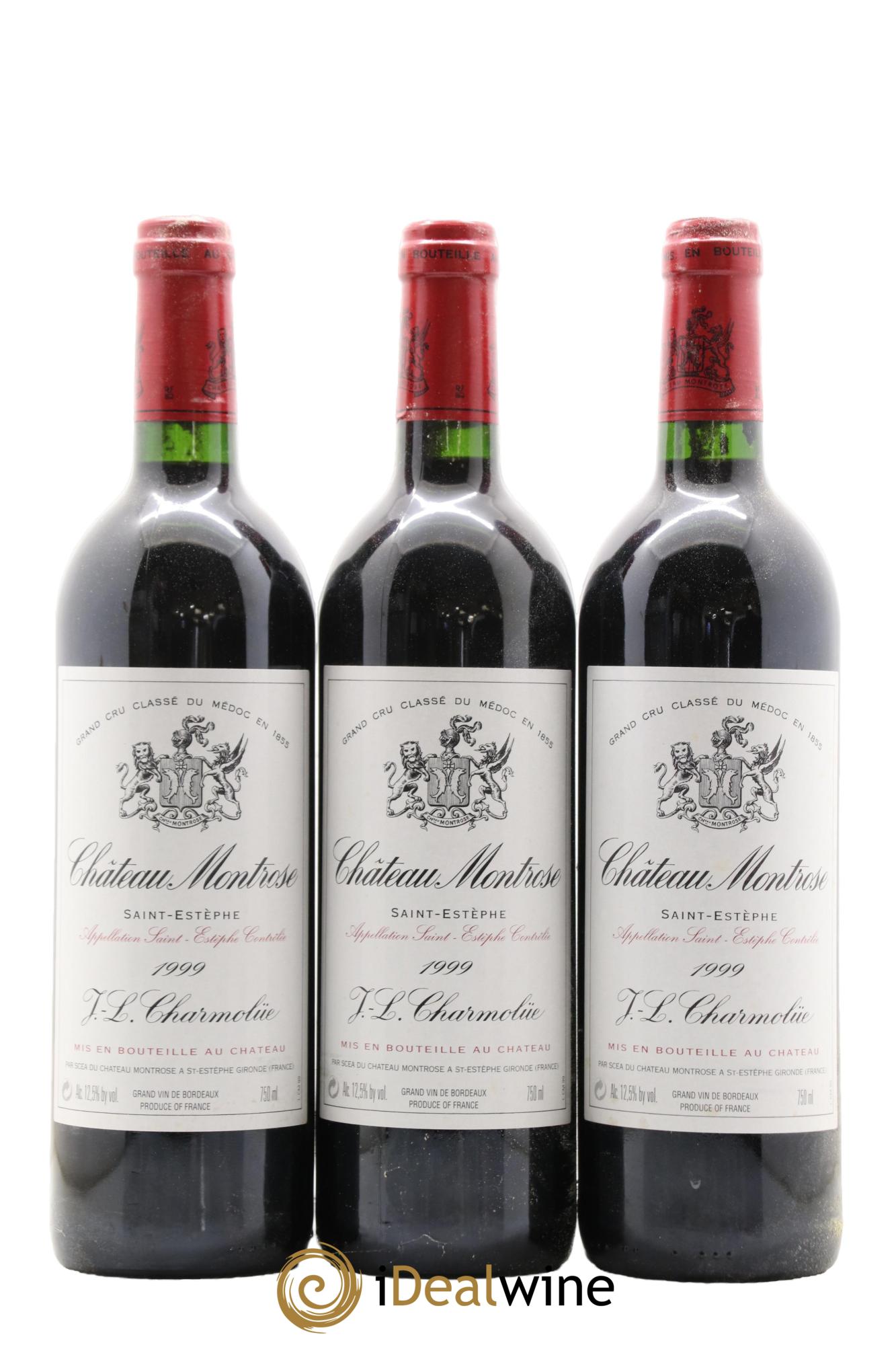 Château Montrose 2ème Grand Cru Classé 1999 - Lot de 12 bouteilles - 4