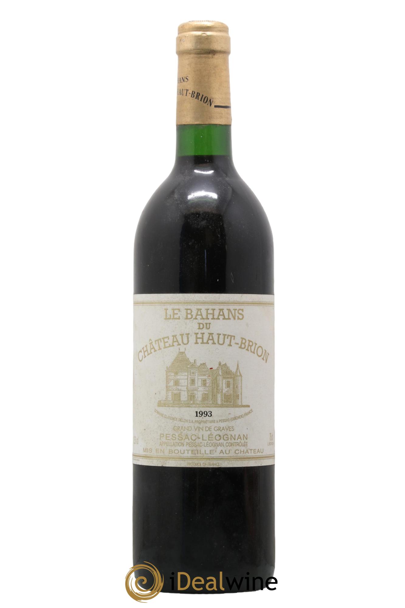 Clarence (Bahans) de Haut-Brion Second Vin 1993 - Lotto di 1 bottiglia - 0