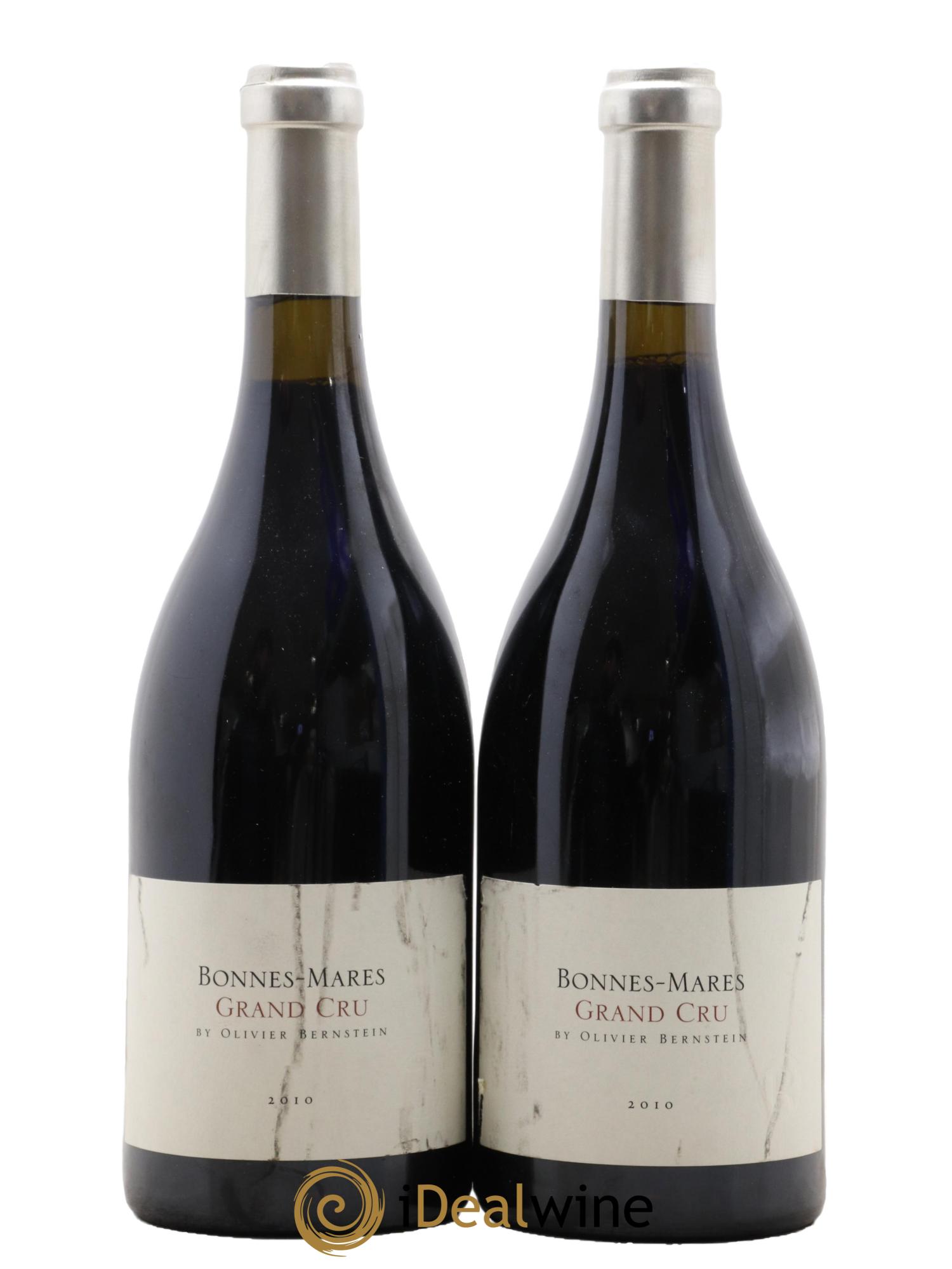 Bonnes-Mares  Grand Cru Olivier Bernstein  2010 - Lot de 2 bouteilles - 0