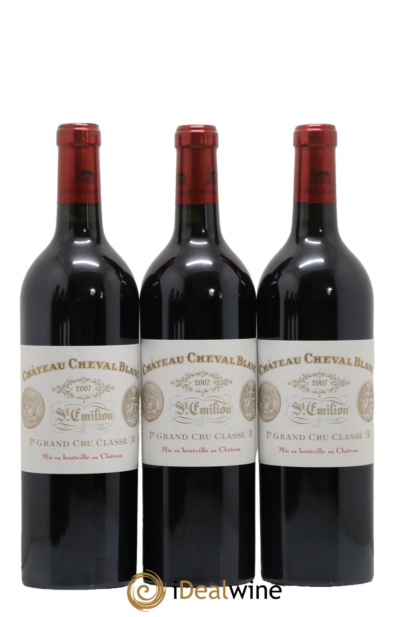 Château Cheval Blanc 1er Grand Cru Classé A 2007 - Lotto di 6 bottiglie - 1